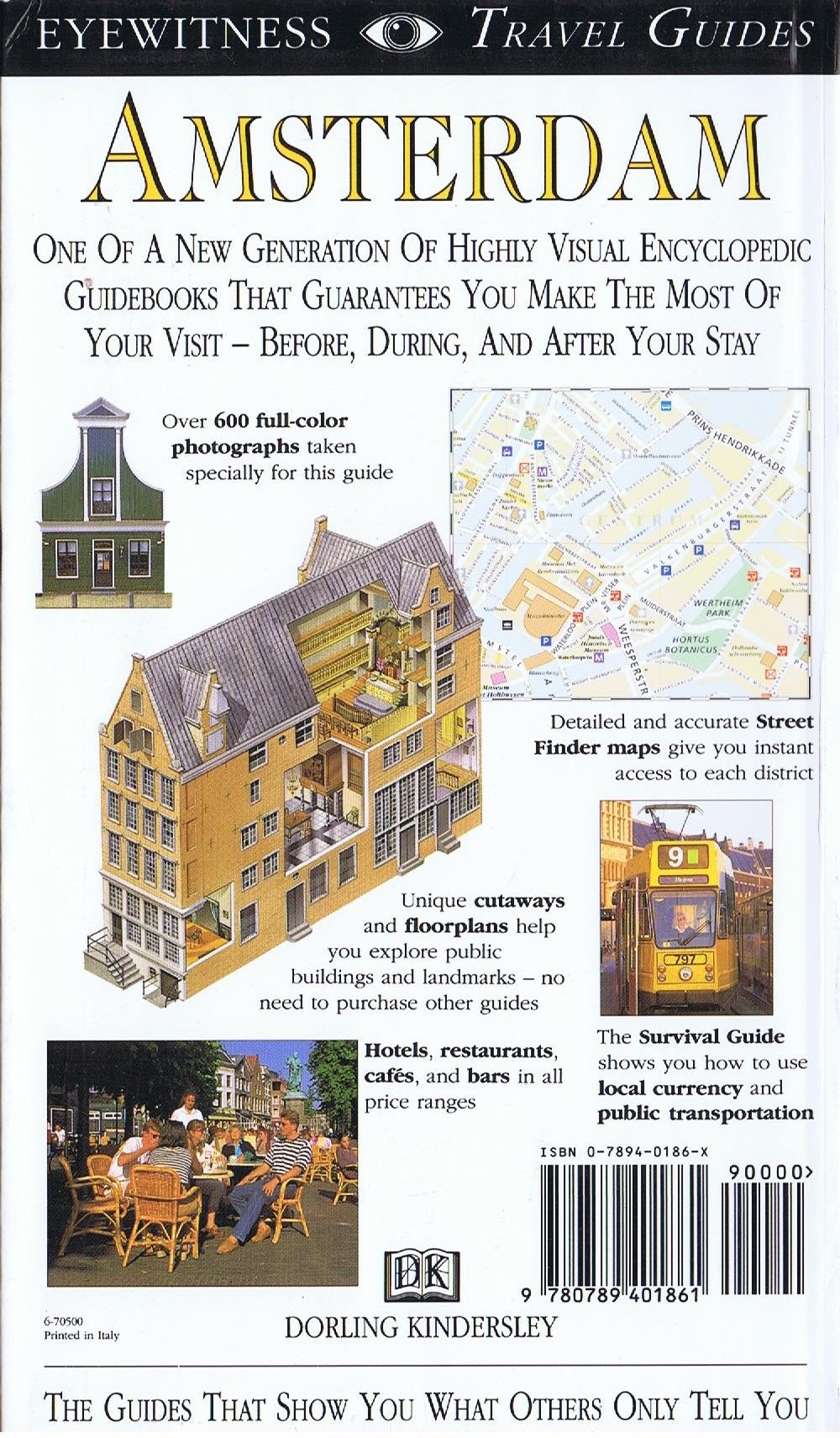 Eyewitness Travel Guide to Amsterdam used book depot