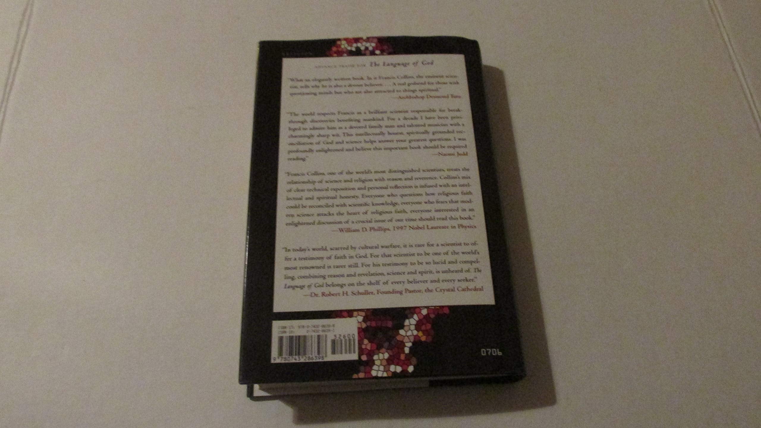 The Language of God: A Scientist Presents Evidence for Belief used book depot