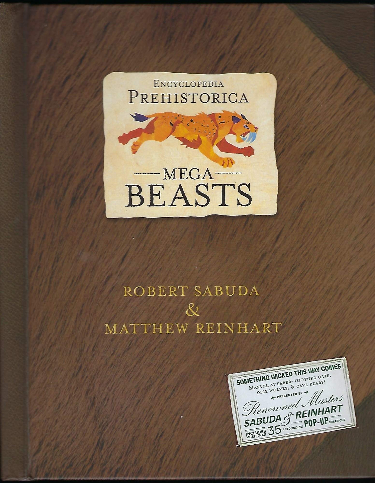 Encyclopedia Prehistorica Mega-Beasts Pop-Up used book depot