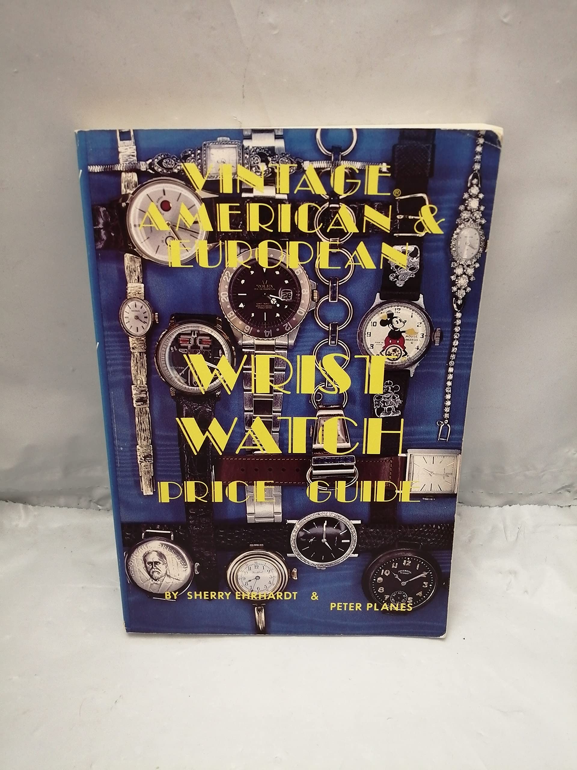 Vintage American and European Wrist Watch Price Guide/Book 1 used book depot