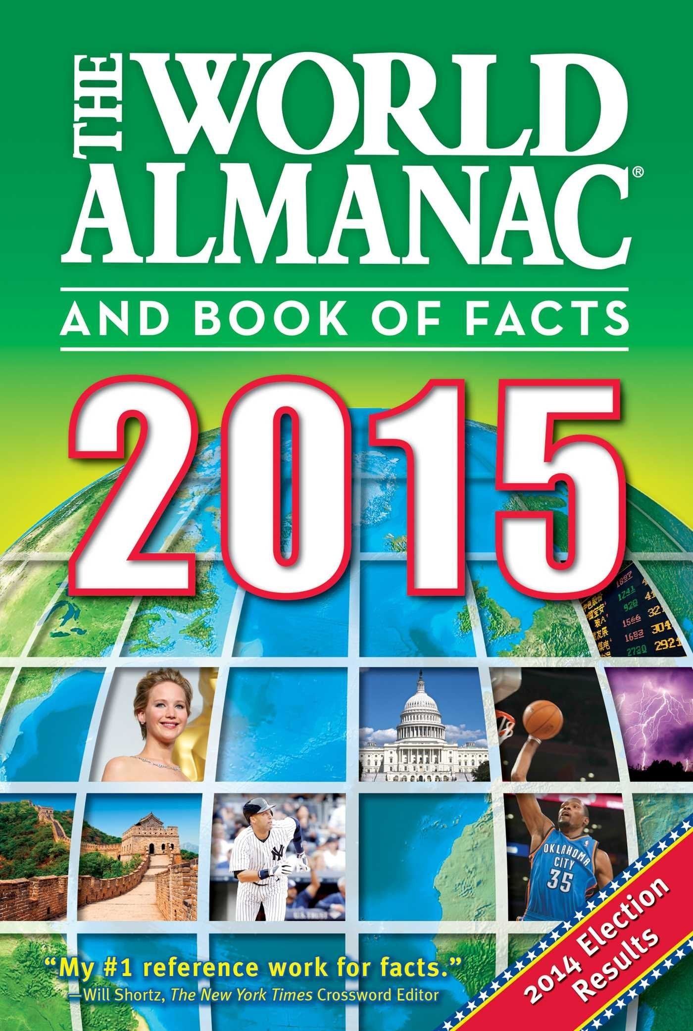 The World Almanac and Book of Facts 2015 used book depot
