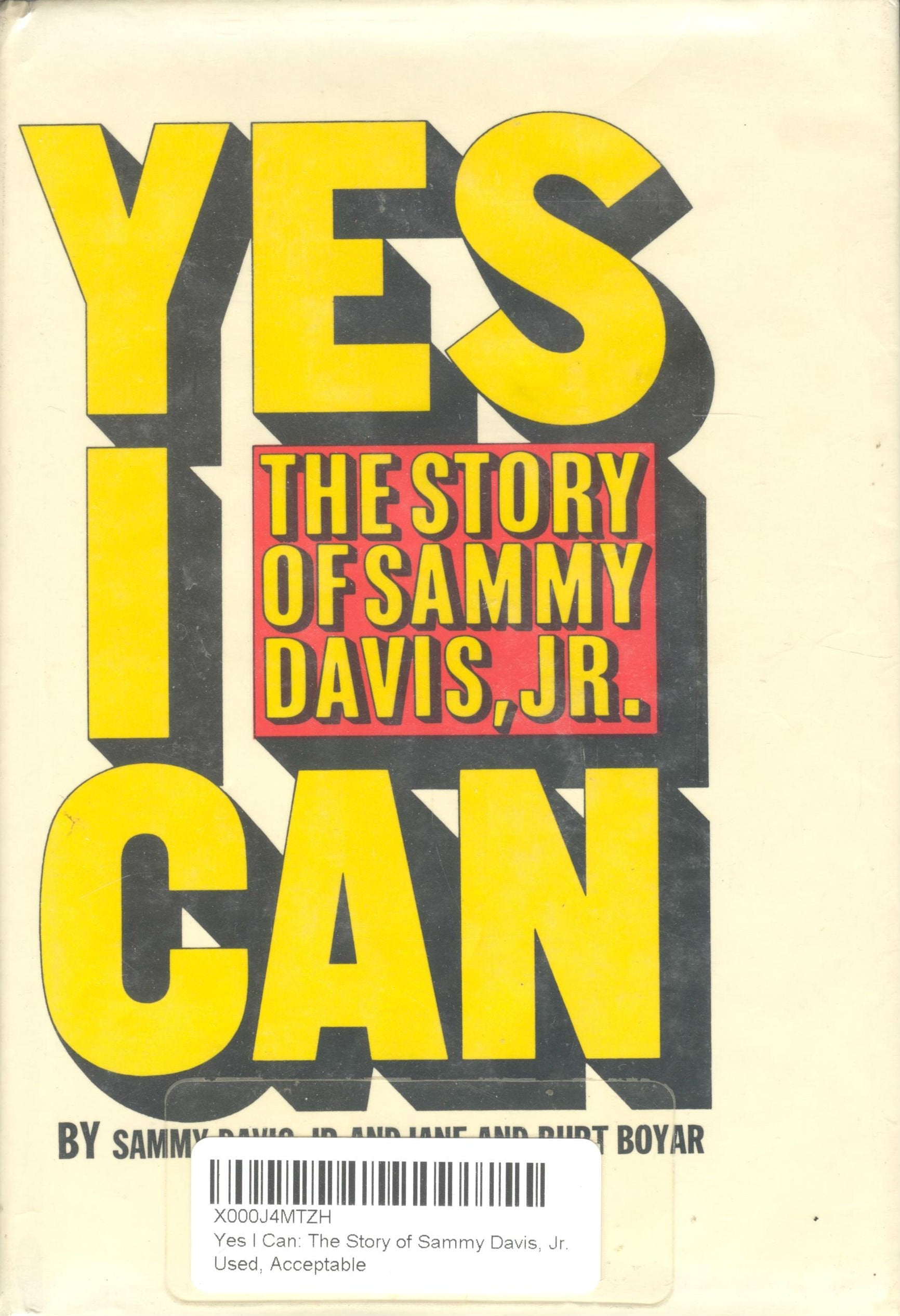 Yes I Can: The Story of Sammy Davis, Jr. used book depot