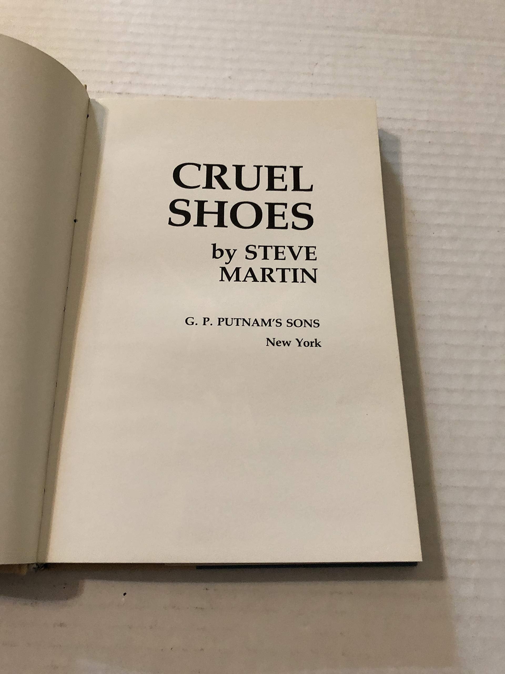 Cruel Shoes used book depot