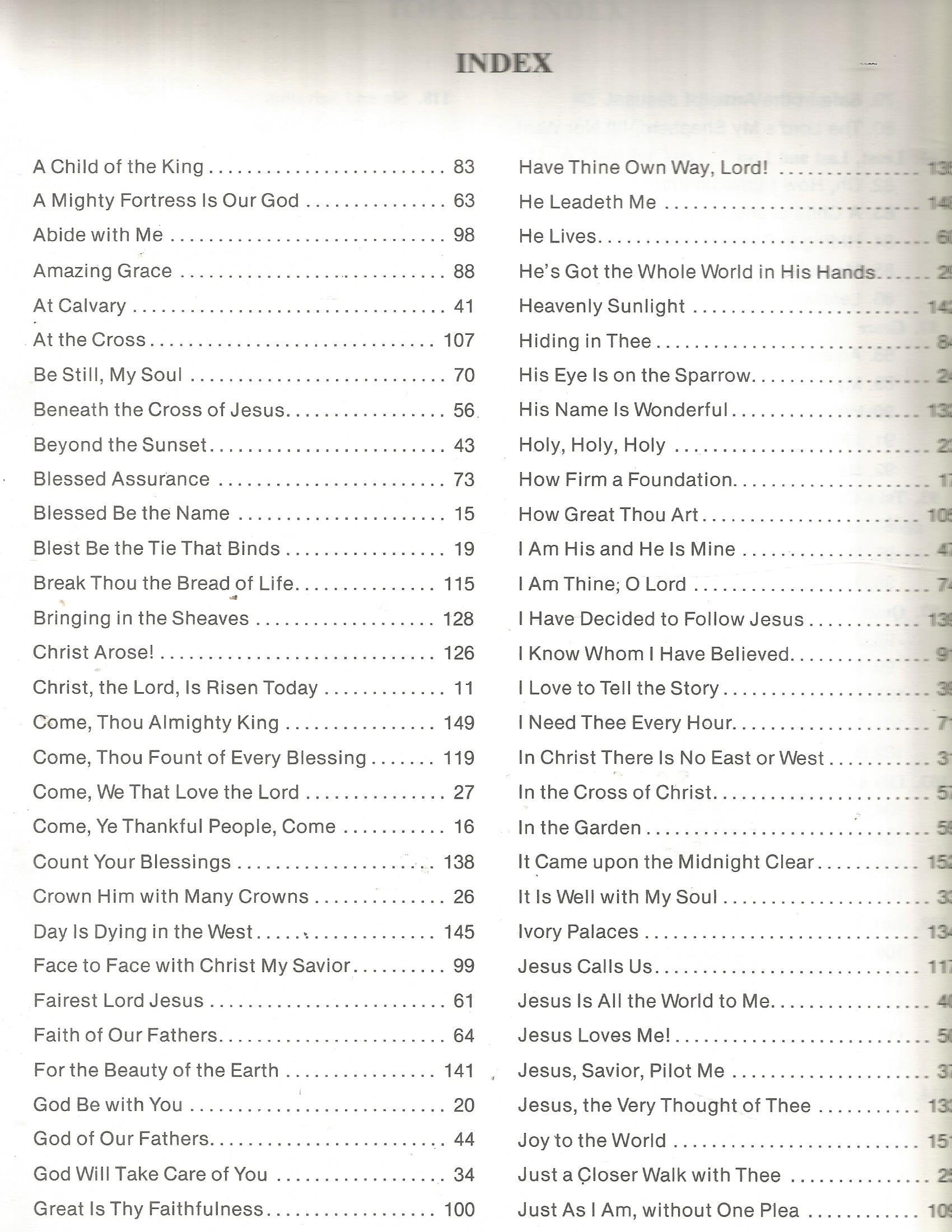 Wonderful Words of Life (A Large Print Songbook with Devotions by William H. Goddard)