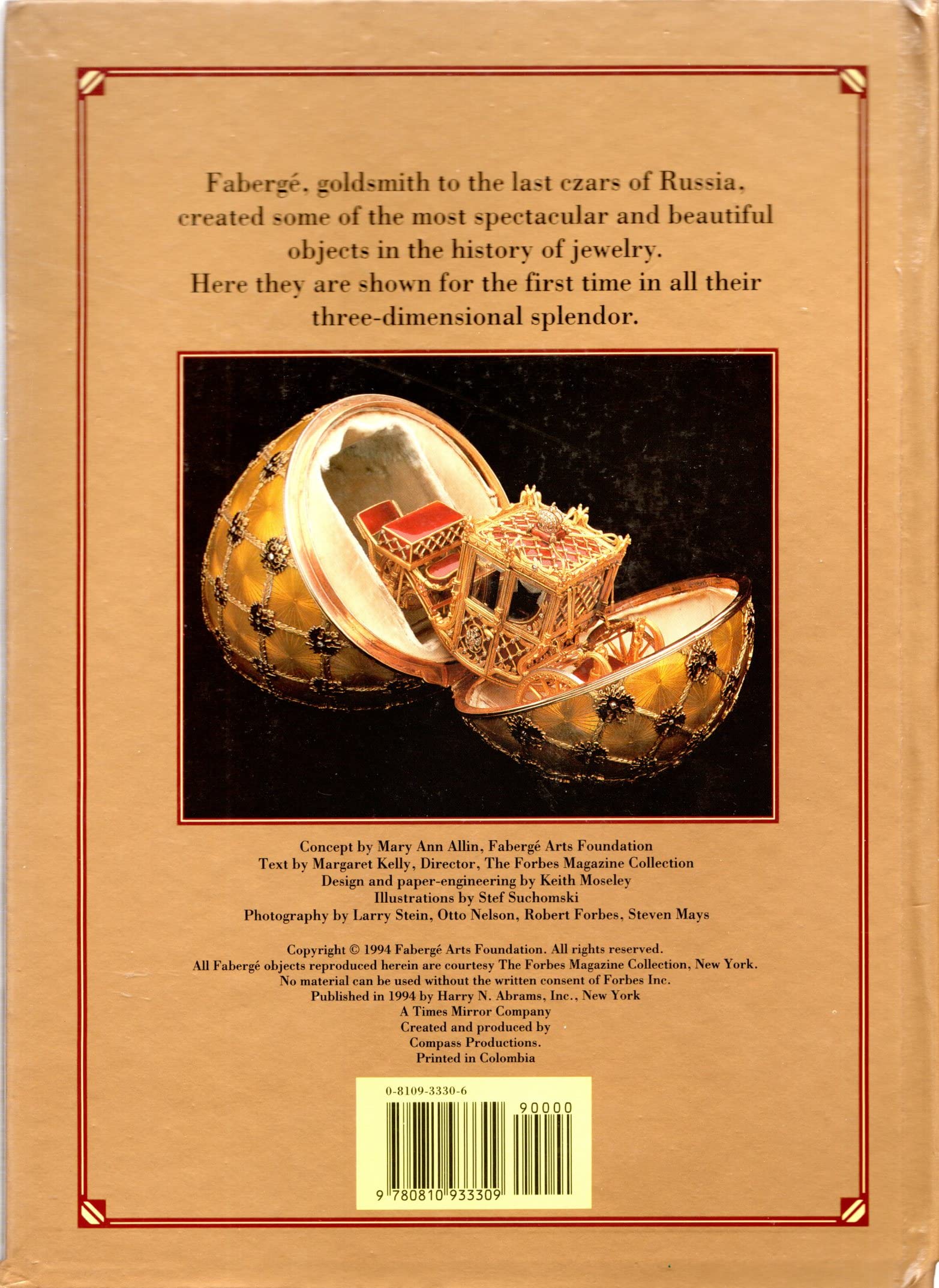 Imperial Surprises: A Pop-Up Book of Fabergé Masterpieces used book depot