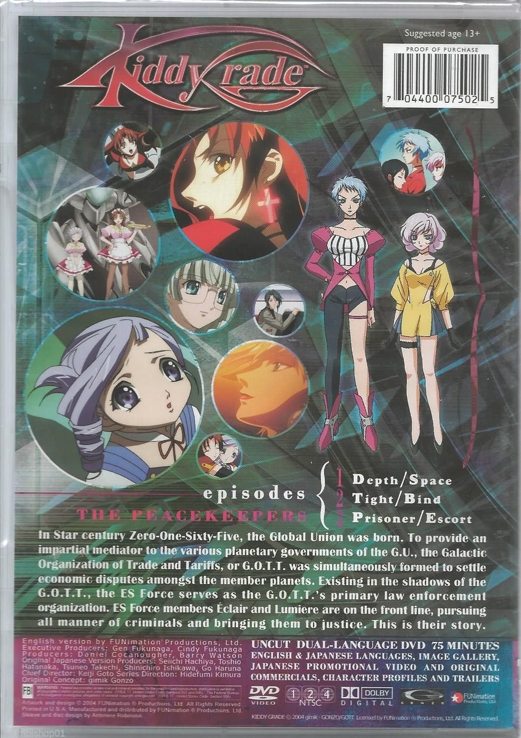 Kiddy Grade - The Peacekeeper (Vol. 1) used book depot