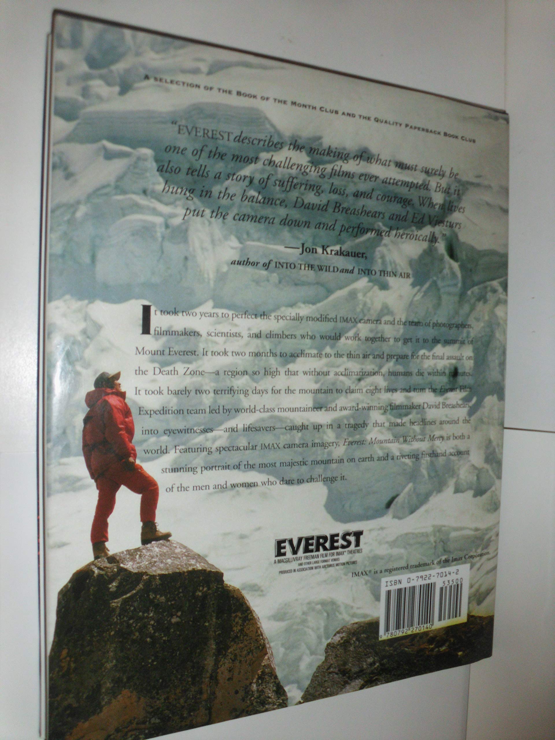 Everest : Mountain Without Mercy used book depot
