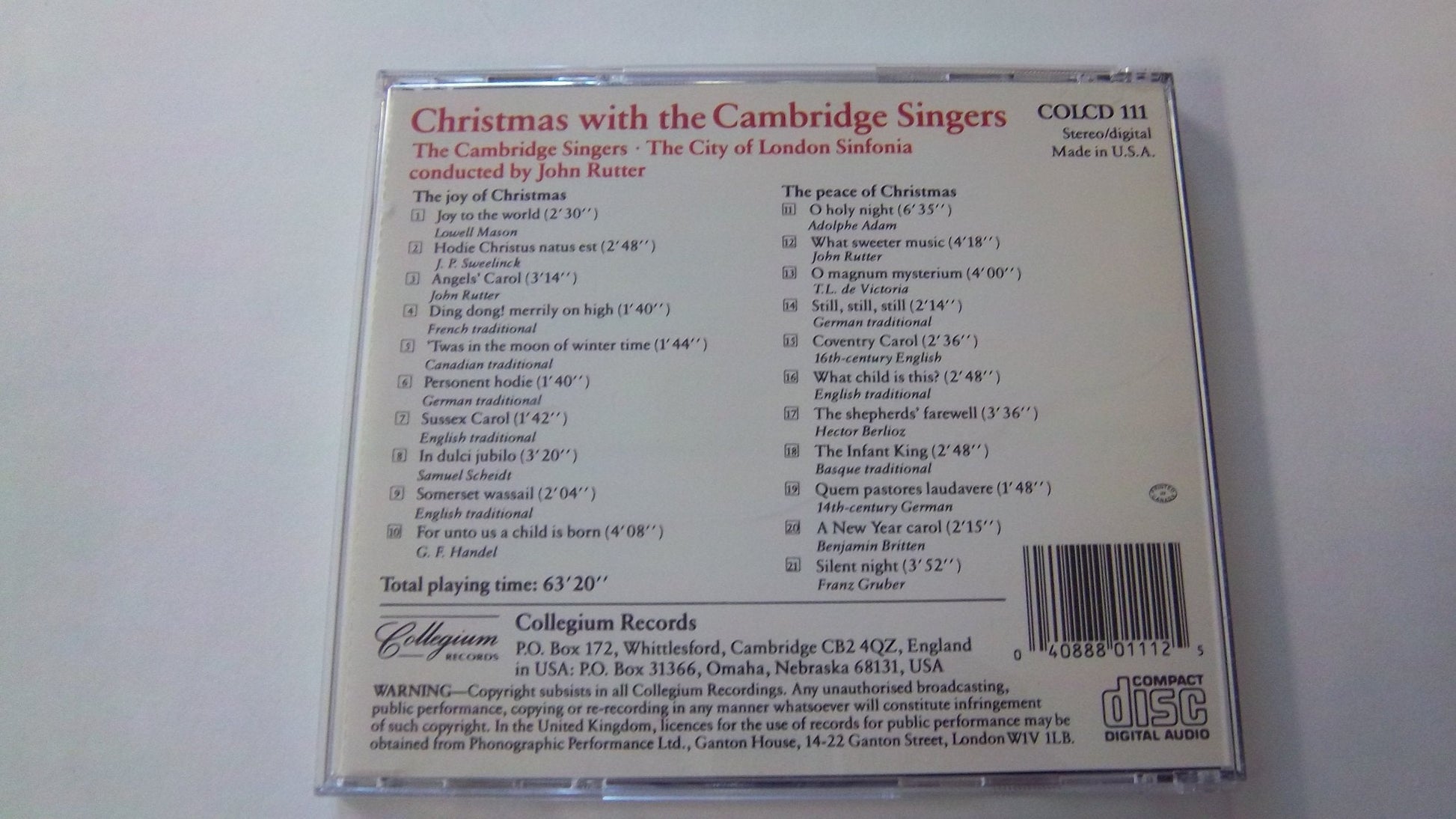 Christmas With the Cambridge S used book depot