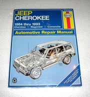 Jeep Cherokee 1984 Thru 1993 All Models: Cherokee Wagoneer Comanche Automotive Repair Manual (No 1553) used book depot