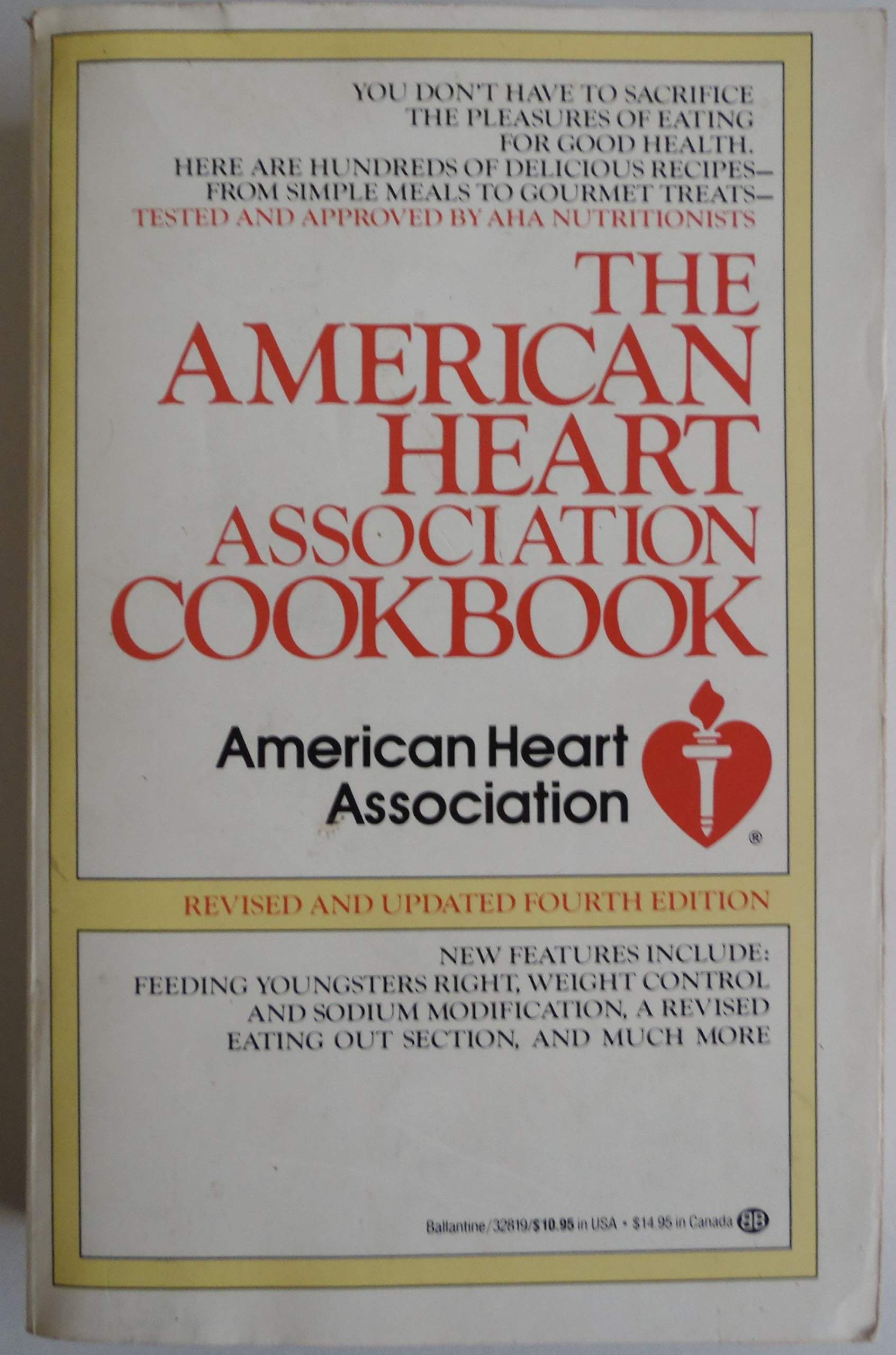 American Heart Association Cookbook: Fourth Edition used book depot