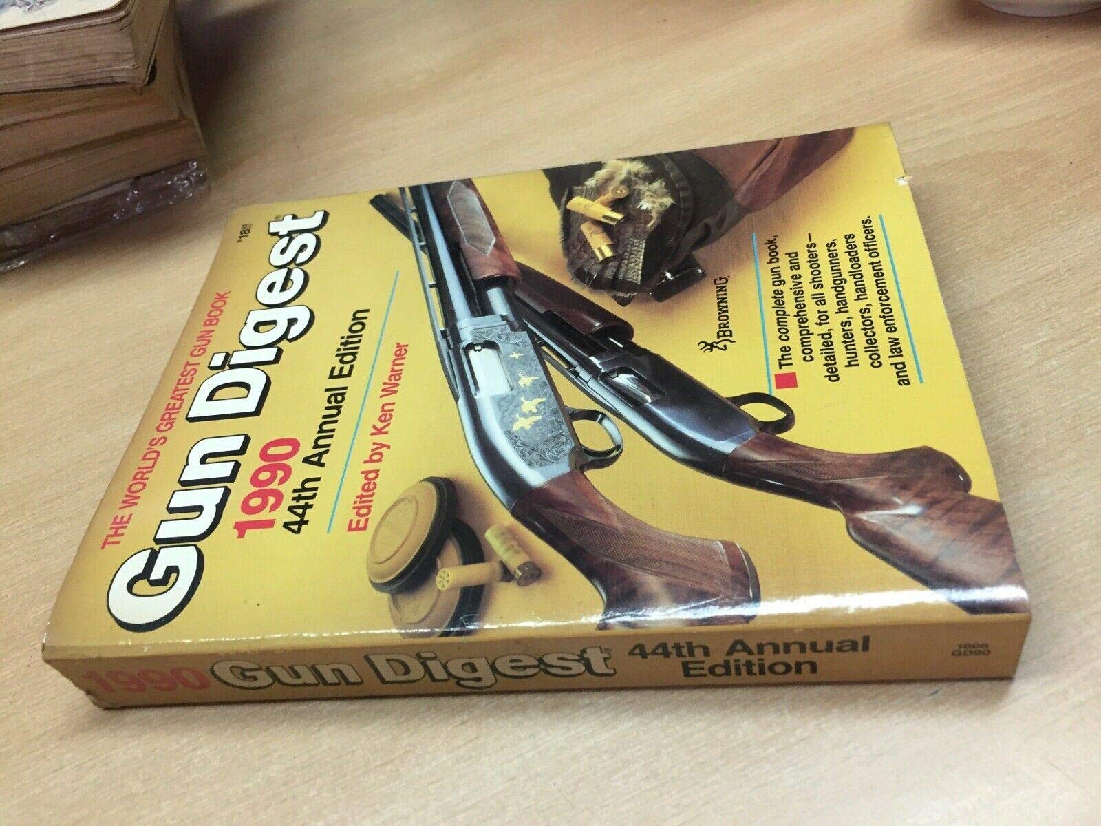 Gun Digest, 1990: 44th Annual Edition used book depot