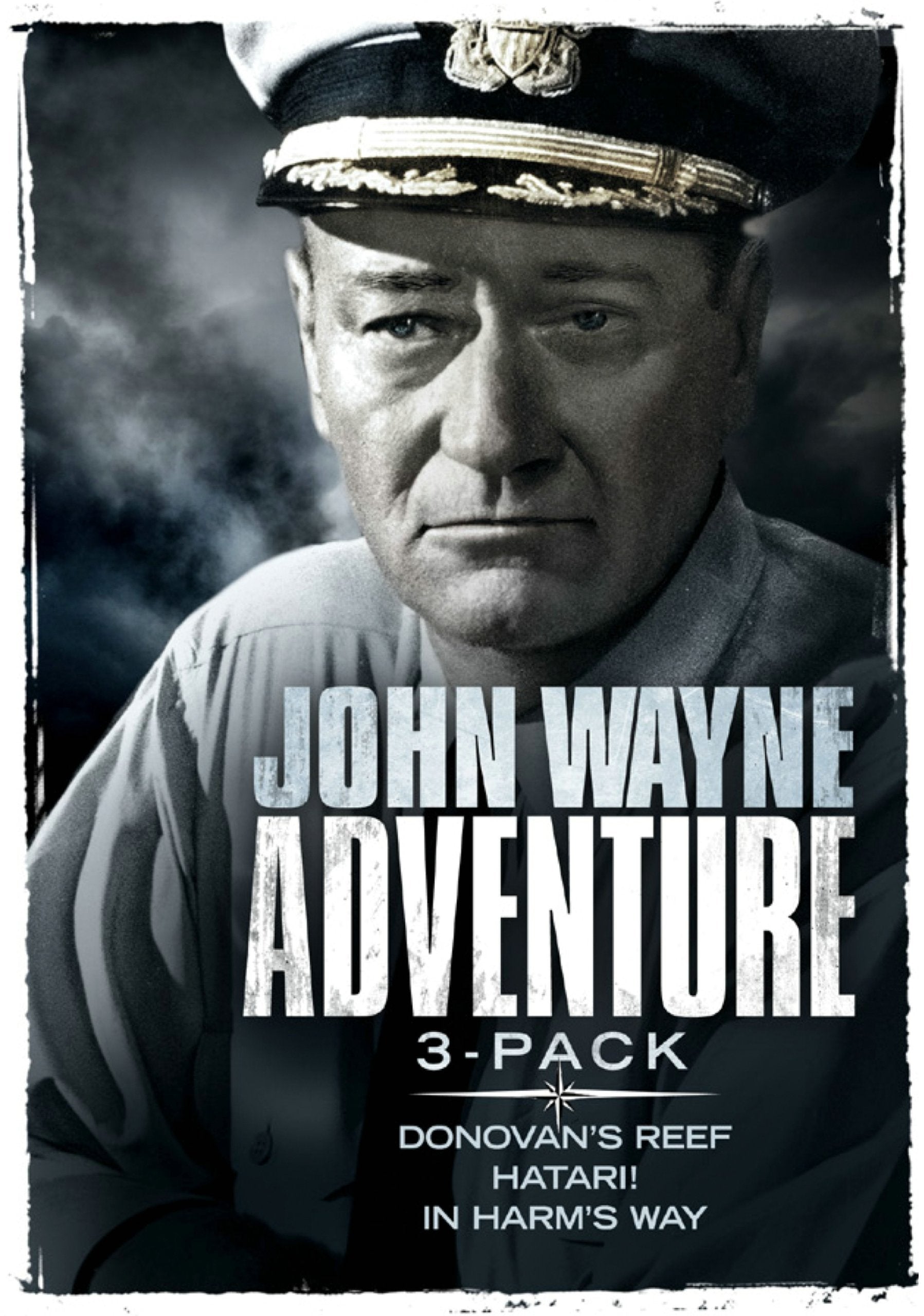 John Wayne Adventure Three-pack (Donovan's Reef / Hatari! / In Harm's Way) used book depot