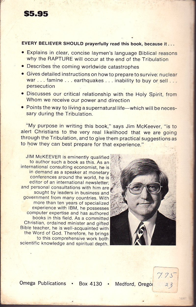 Christians Will Go Through the Tribulation: And How to Prepare for It used book depot