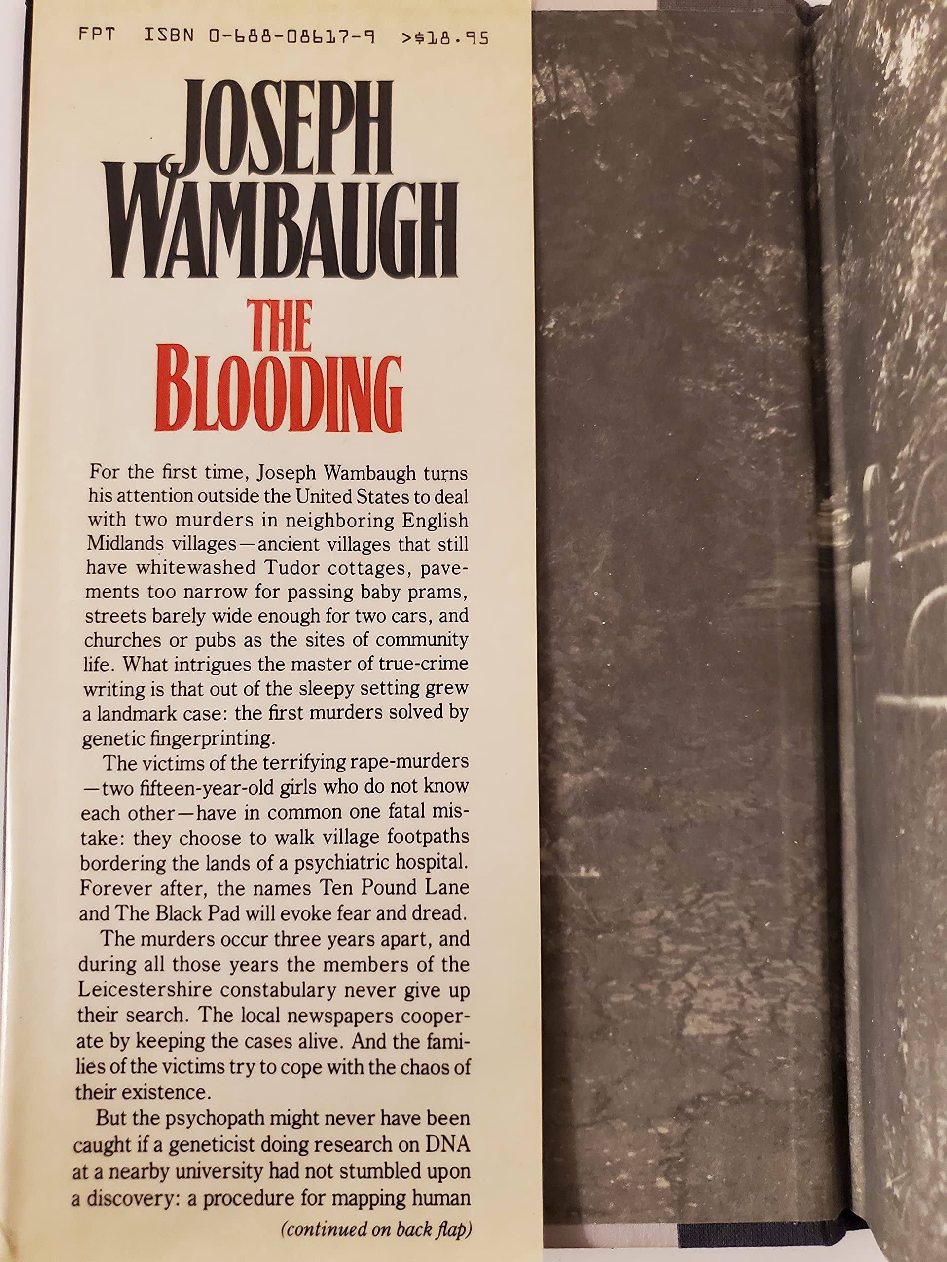 The Blooding used book depot