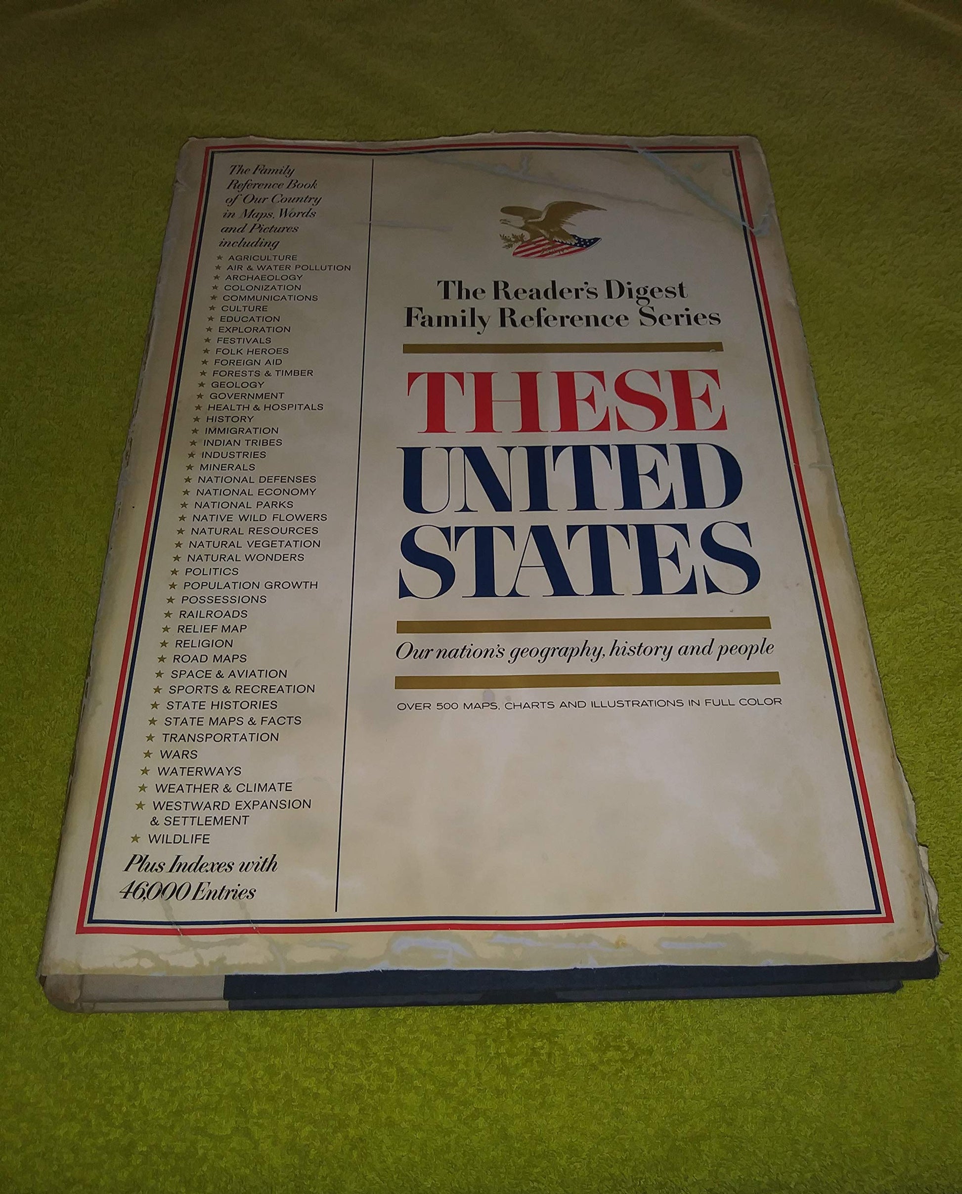 These United States the Reader's Digest Family Reference Series used book depot