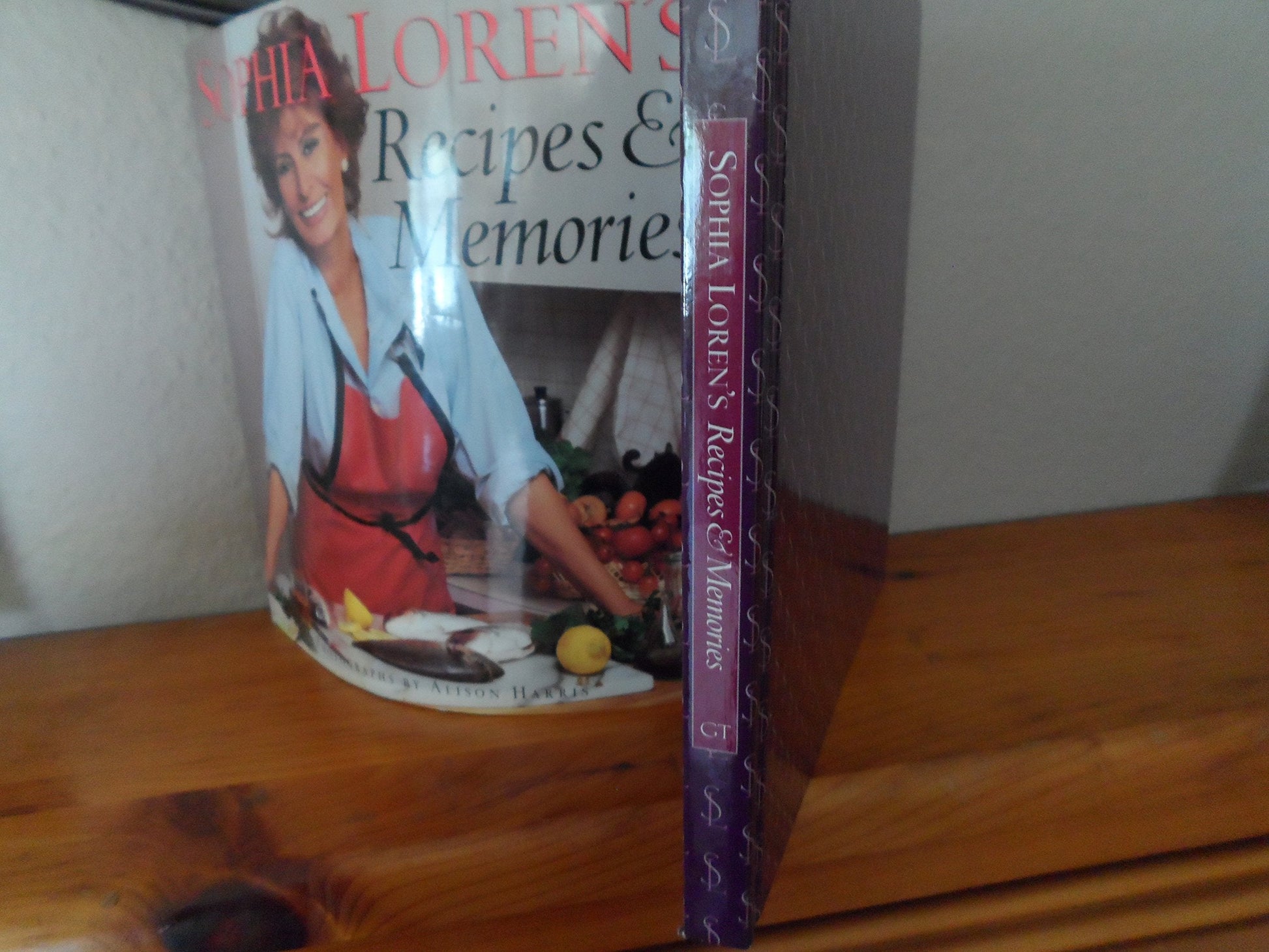 Sophia Loren's Recipes and Memories used book depot