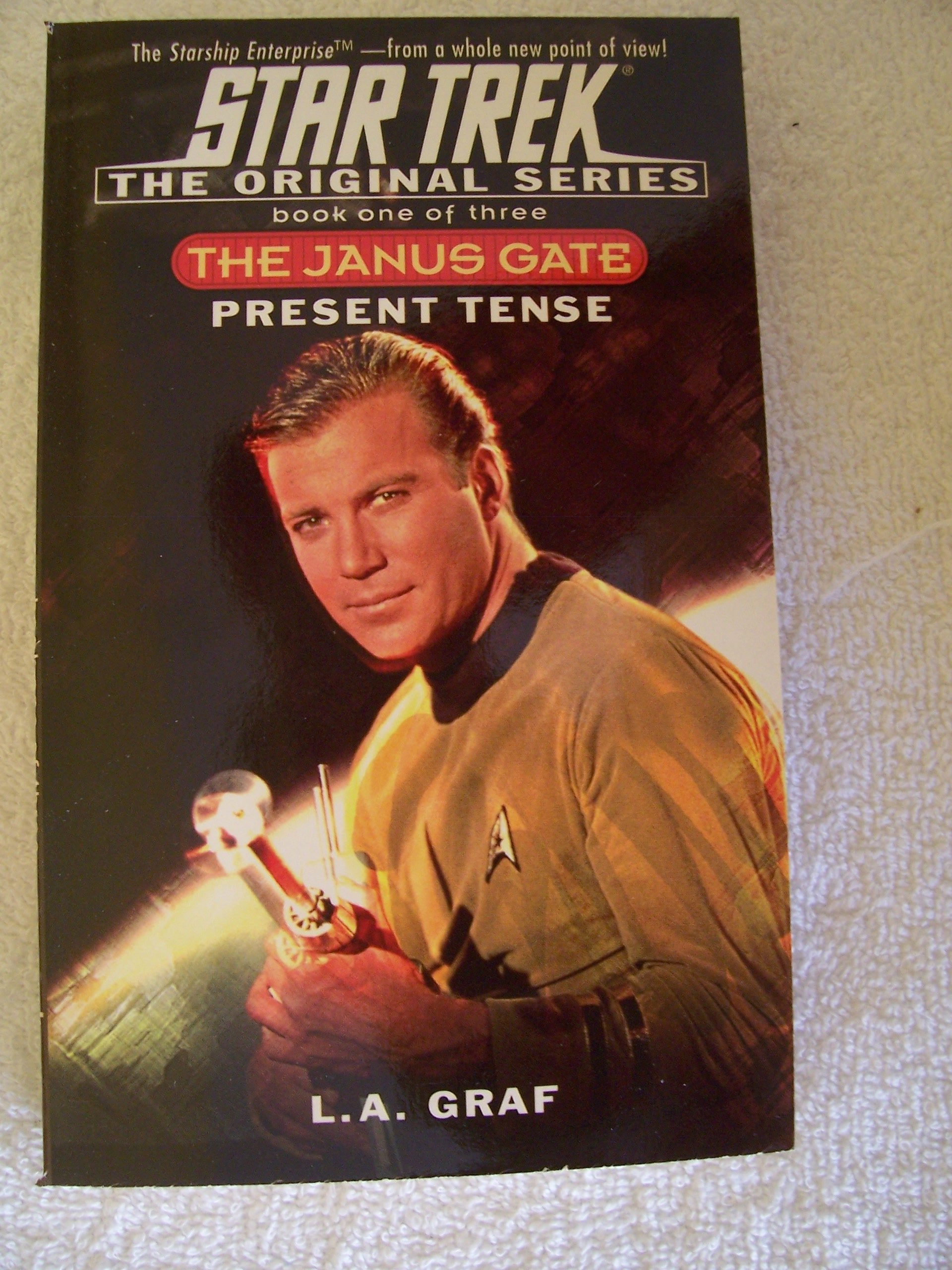 Present Tense: The Janus Gate Book One of Three (Star Trek The Original Series) used book depot