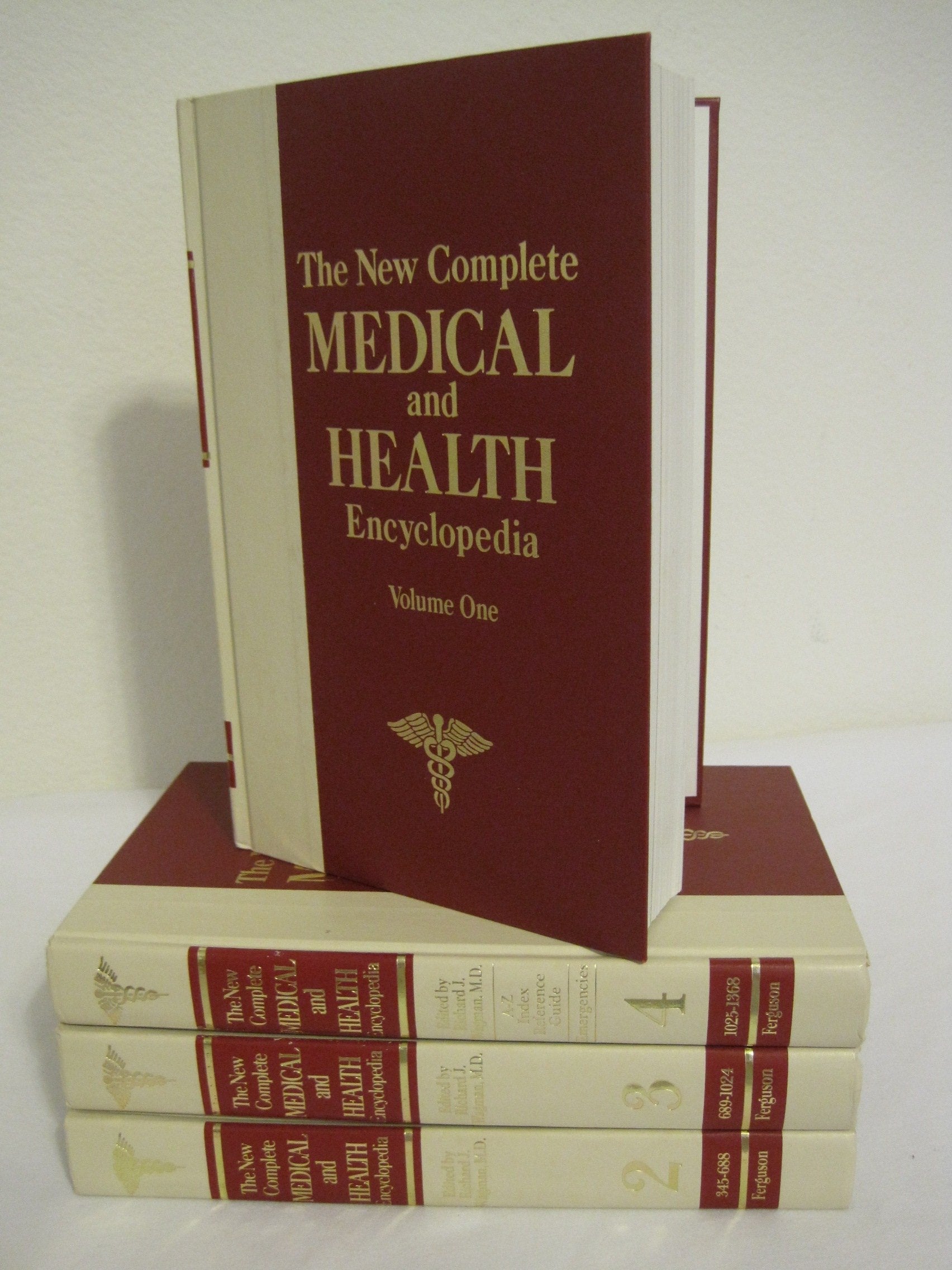 The New Complete Medical and Health Encyclopedia (4 Vol Set) used book depot