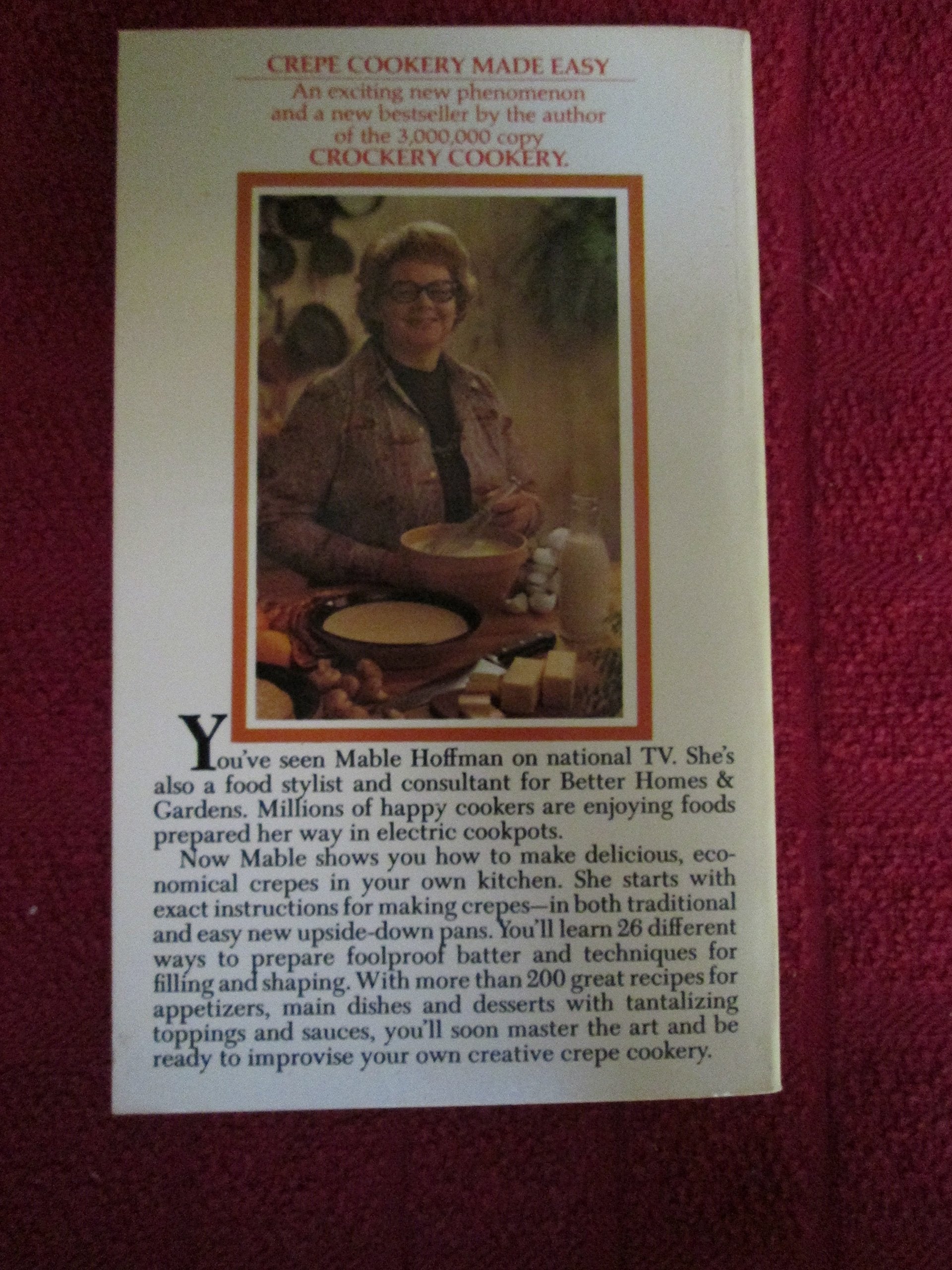 Crepe Cookery used book depot