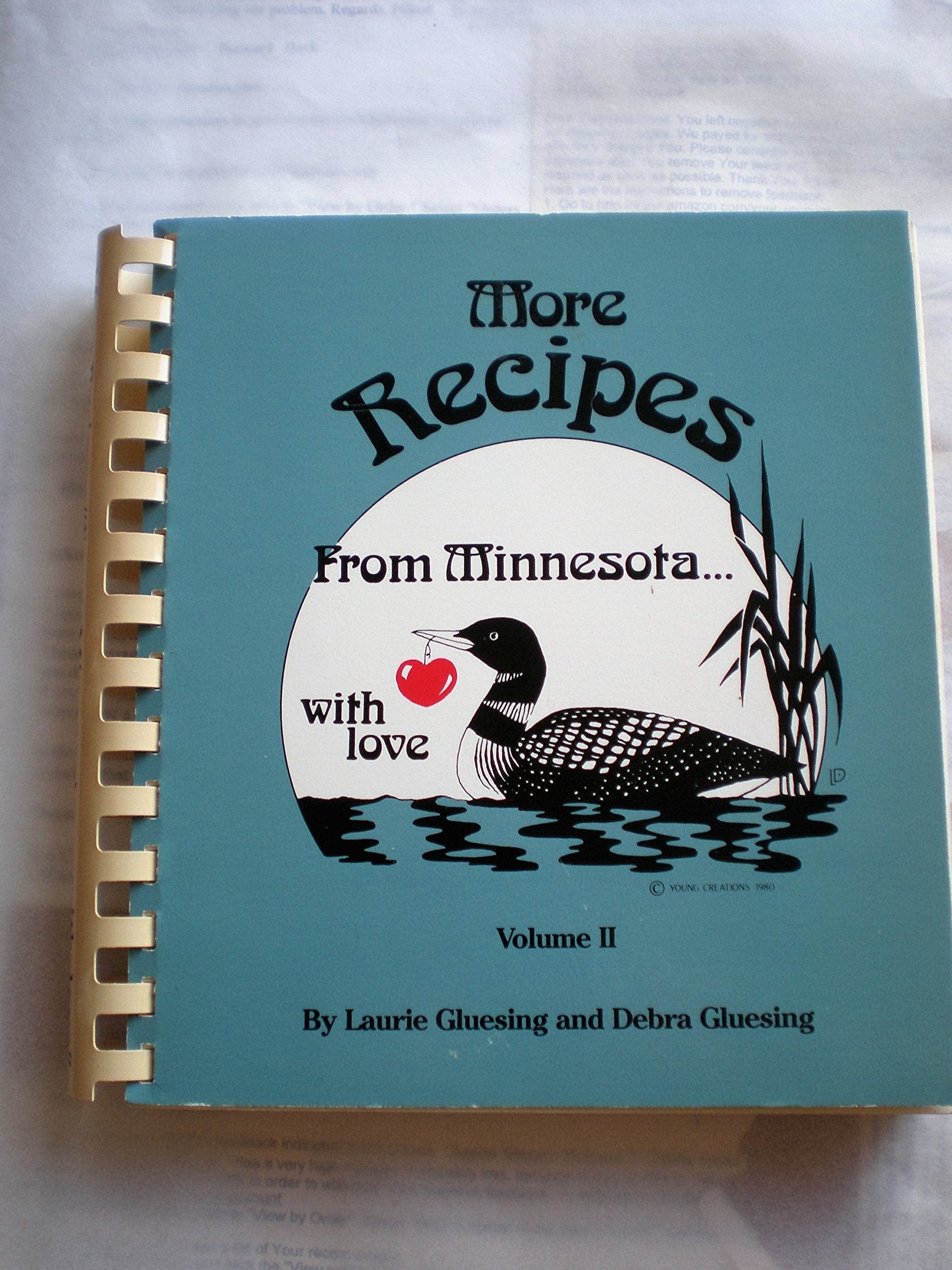 More Recipes from Minnesota With Love used book depot