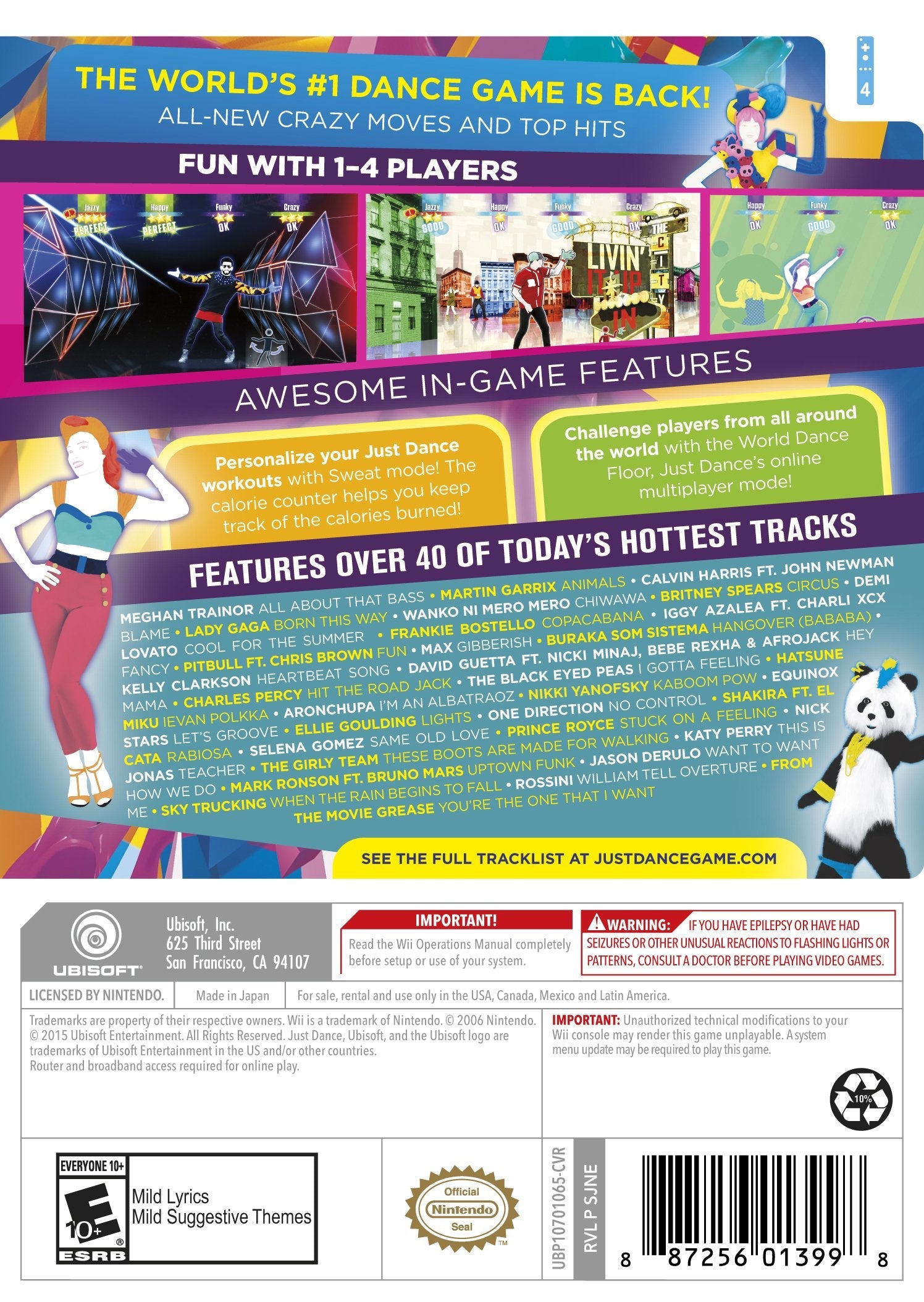 Just Dance 2016 - Wii used book depot