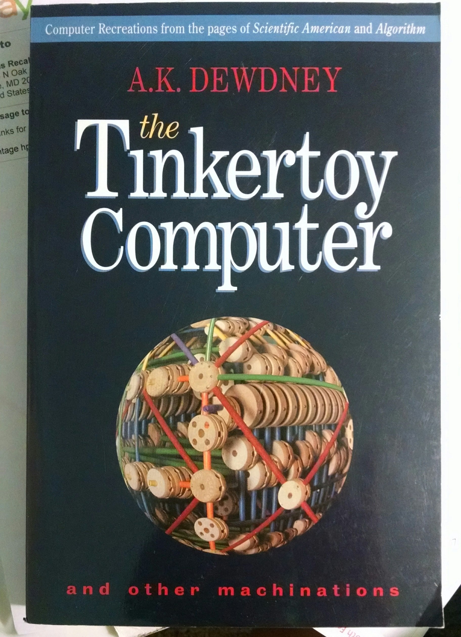The Tinkertoy Computer and Other Machinations used book depot