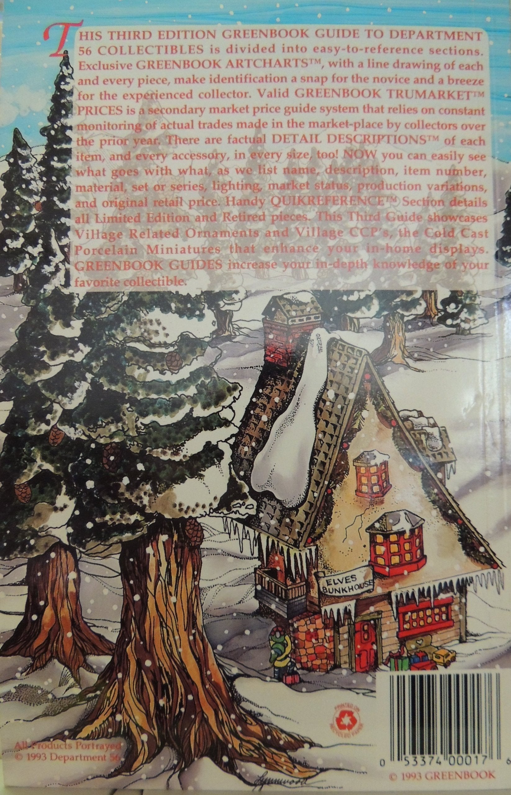 Greenbook's Third Guide to Department 56 Collectibles used book depot