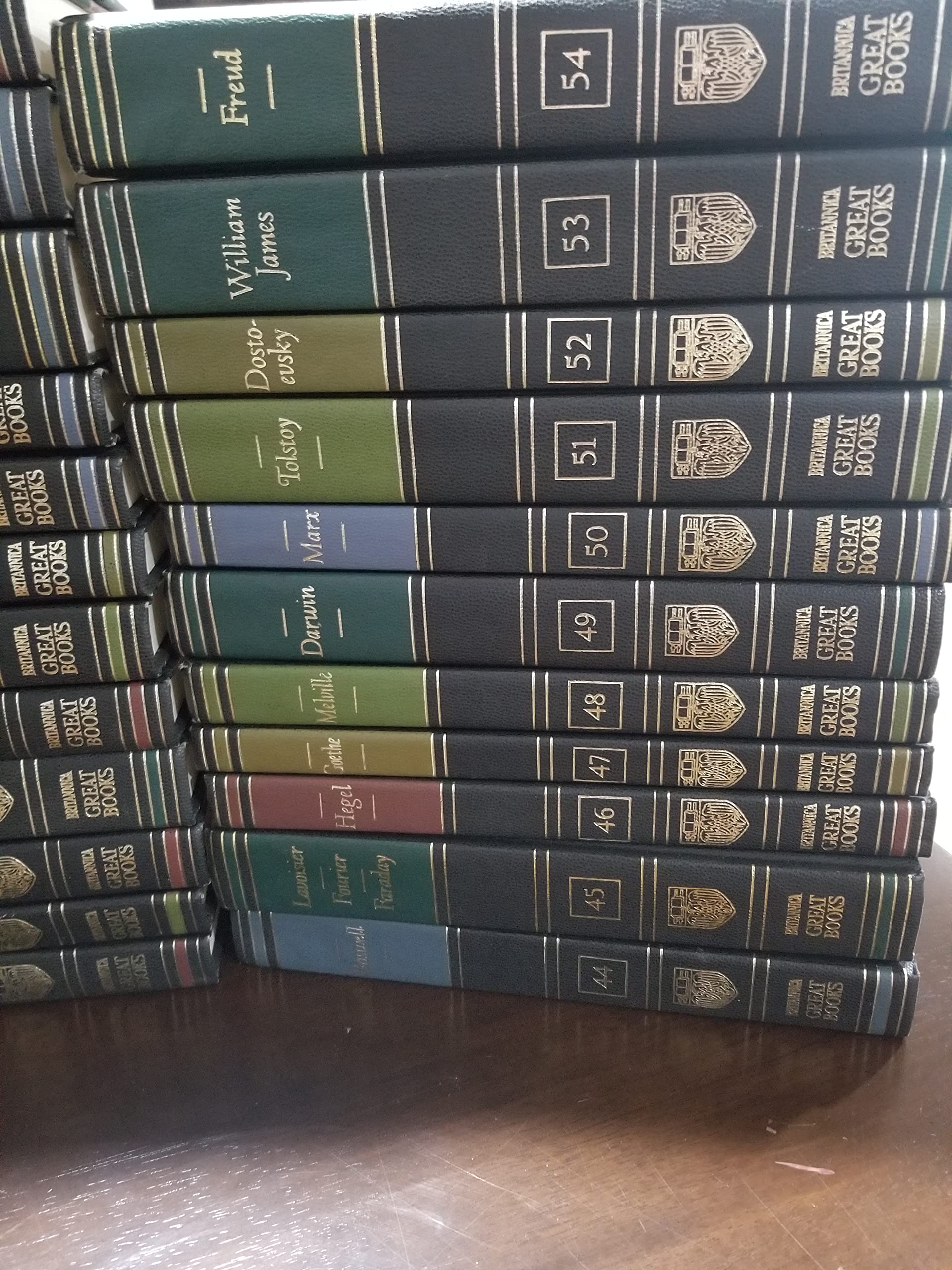 Great Books of the Western World (54 Volume Set) (Britannica Great Books) used book depot