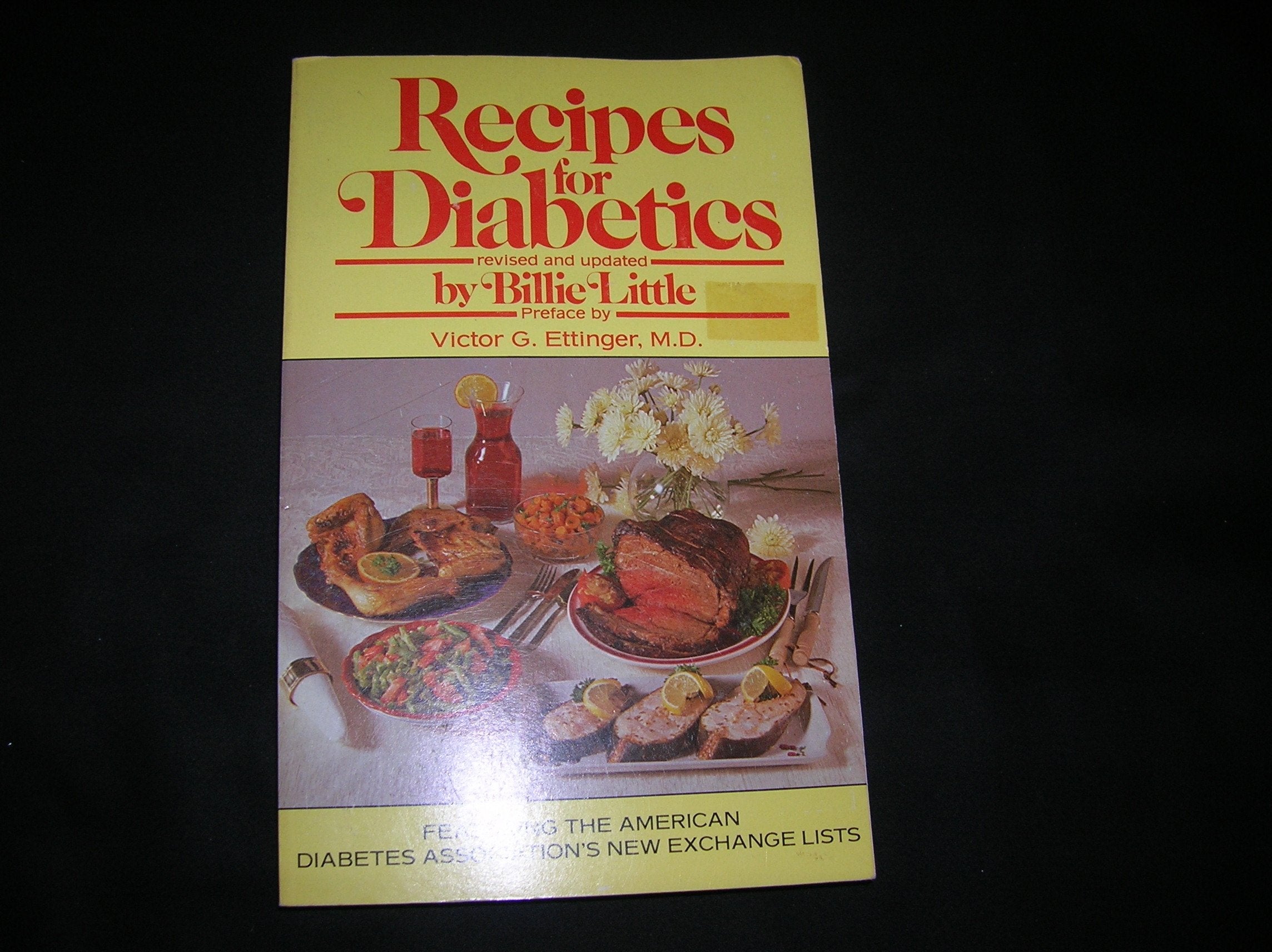 Recipes For Diabetics used book depot