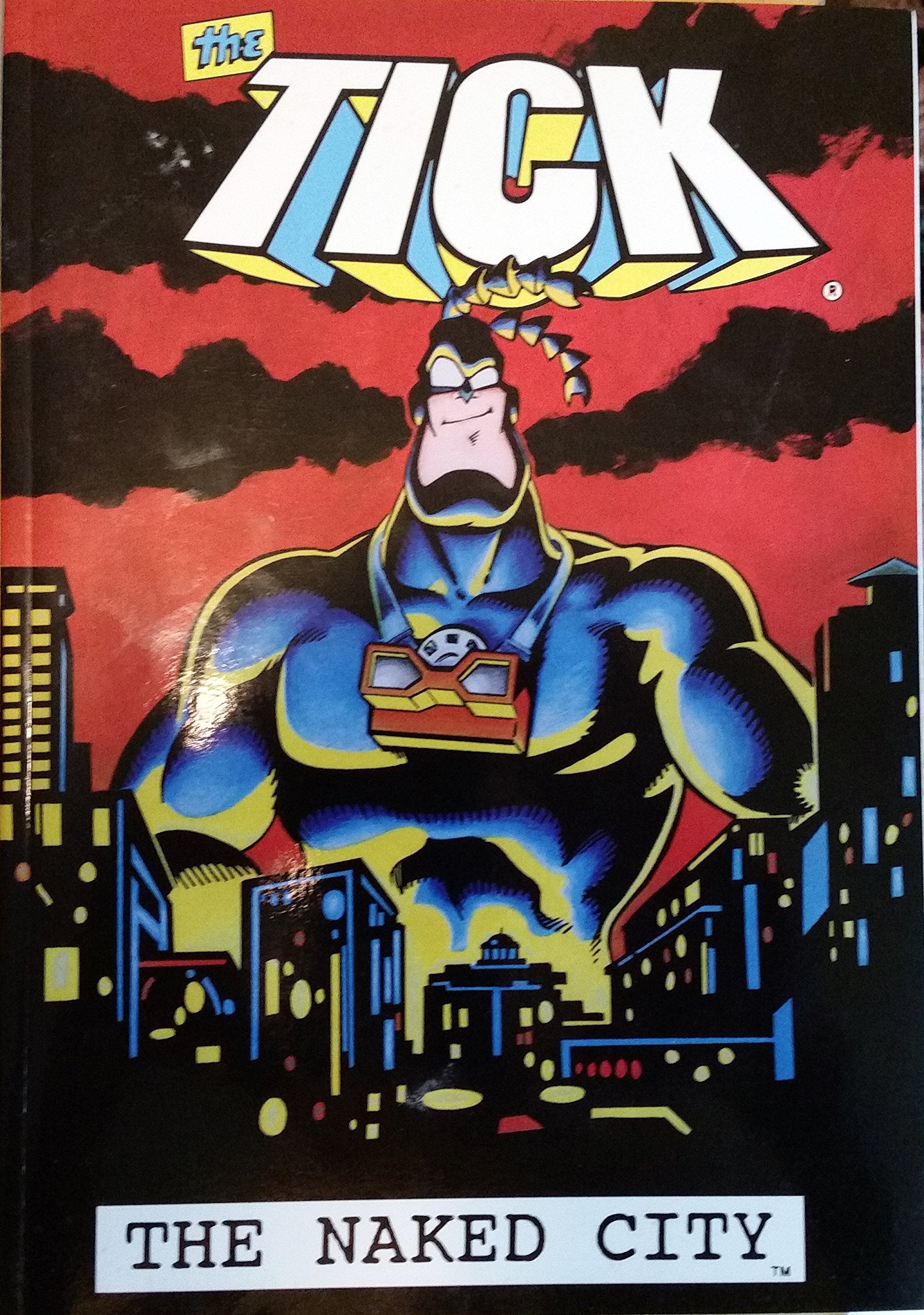 The Tick: The Naked City used book depot