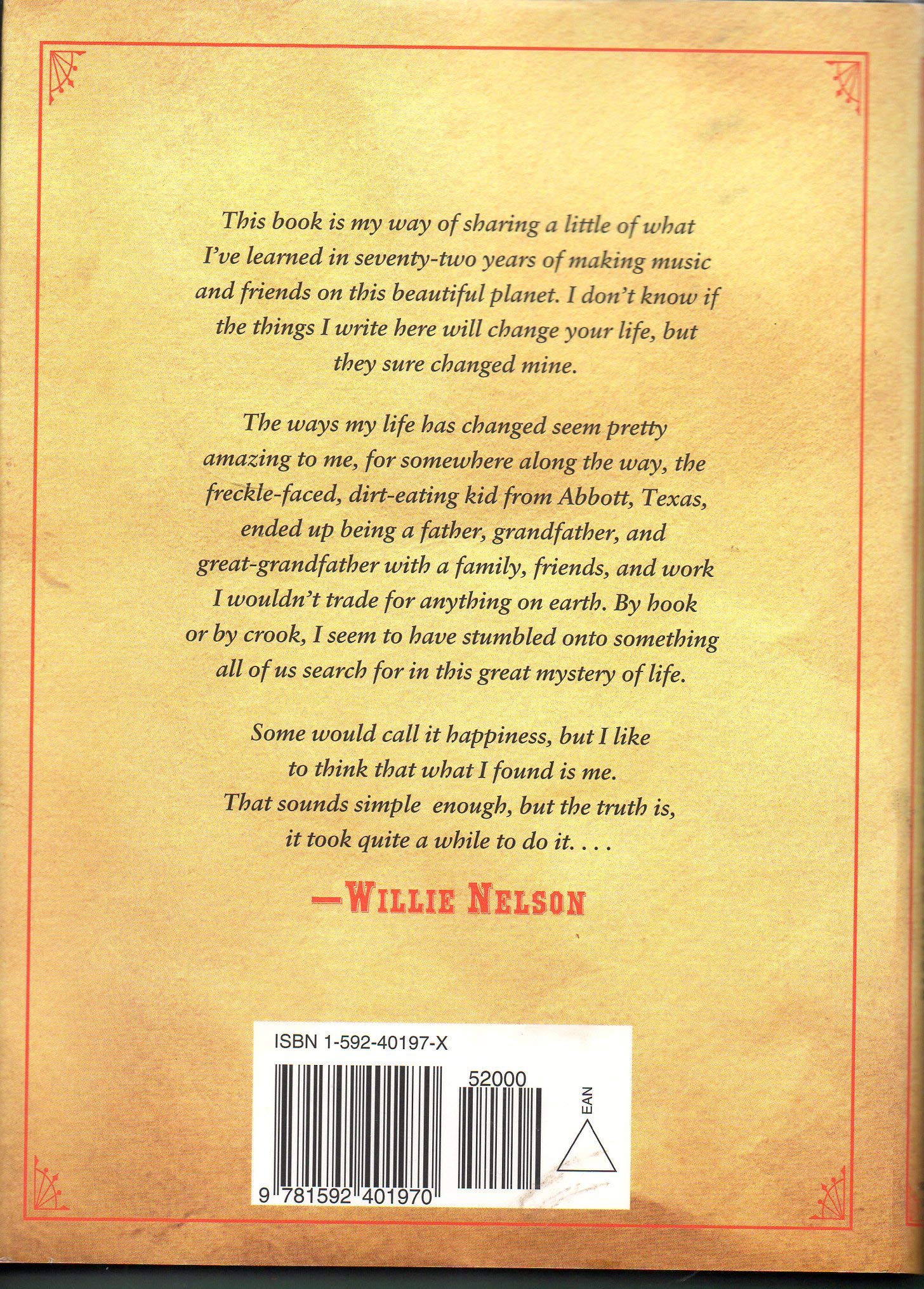 The Tao of Willie: A Guide to the Happiness in Your Heart used book depot