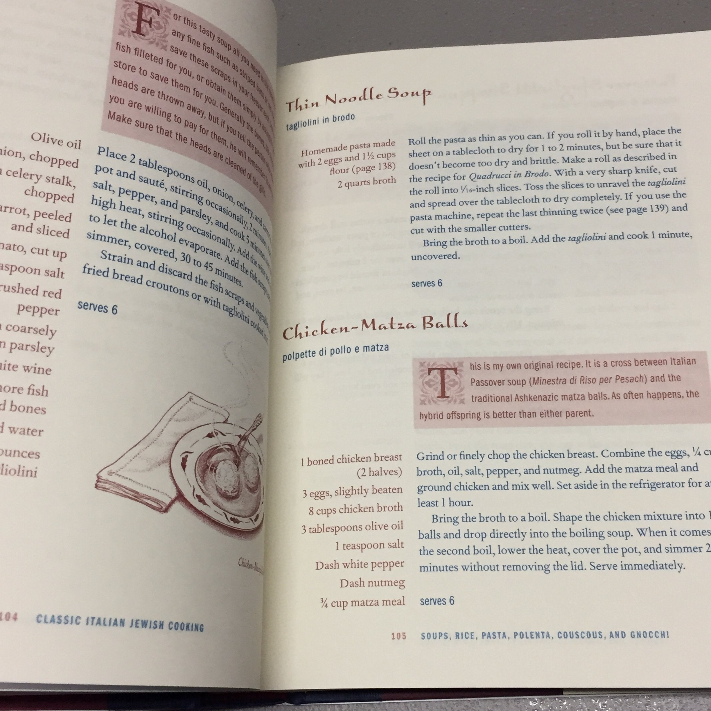 Classic Italian Jewish Cooking: Traditional Recipes and Menus used book depot