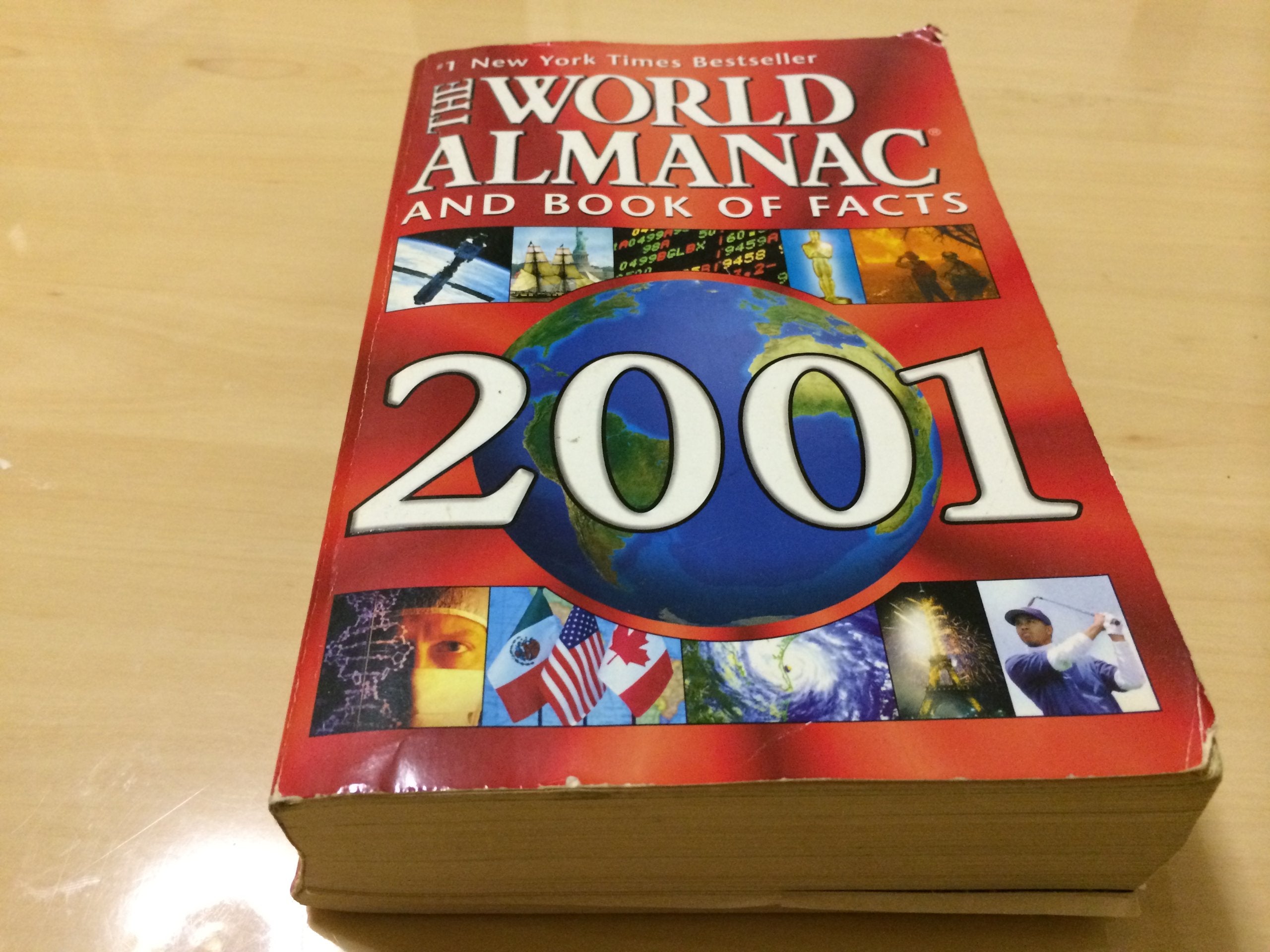 The World Almanac and Book of Facts 2001 used book depot