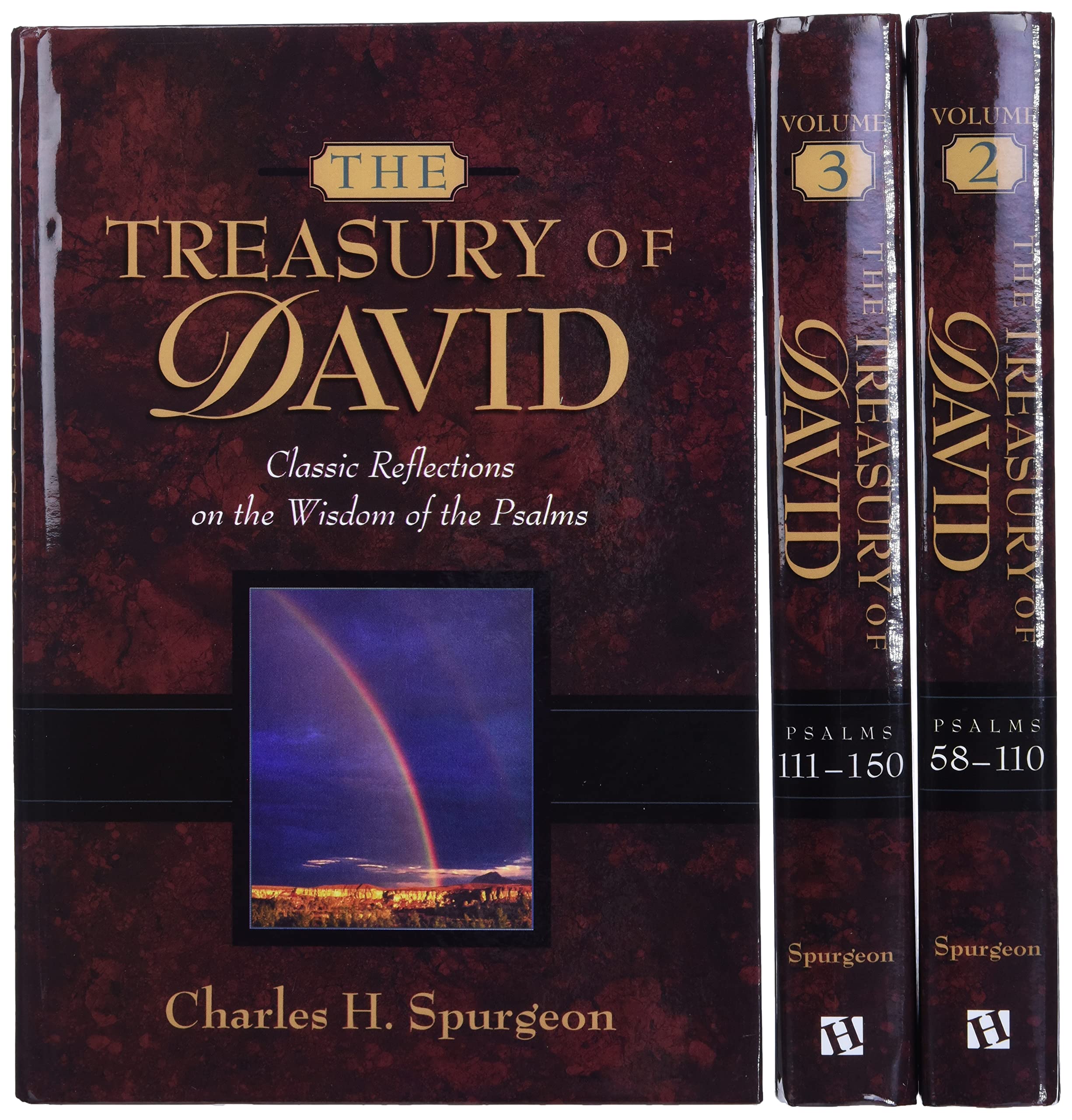 The Treasury of David (3 Volumes Set) used book depot