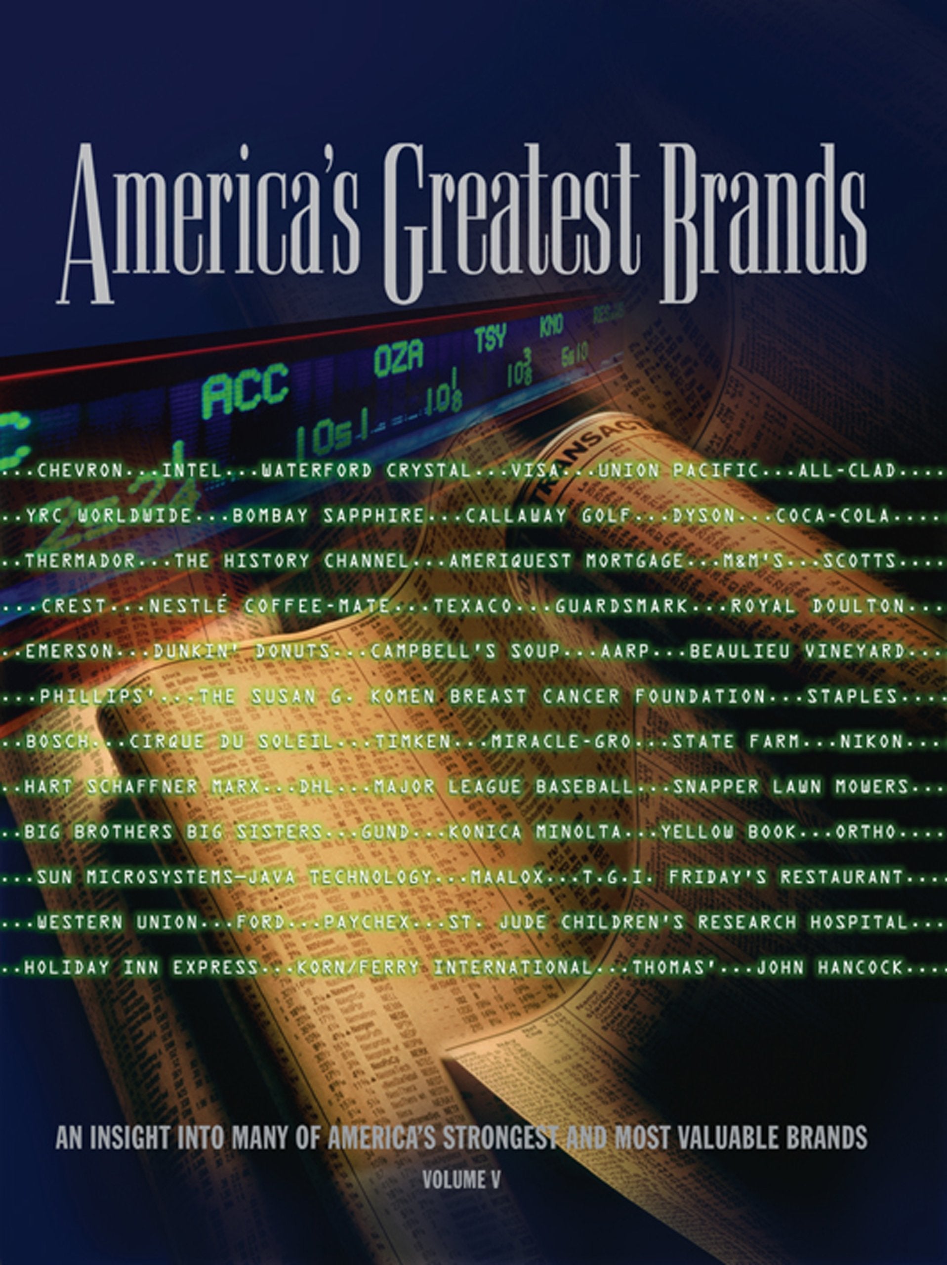 America's Greatest Brands (Volume 5) used book depot