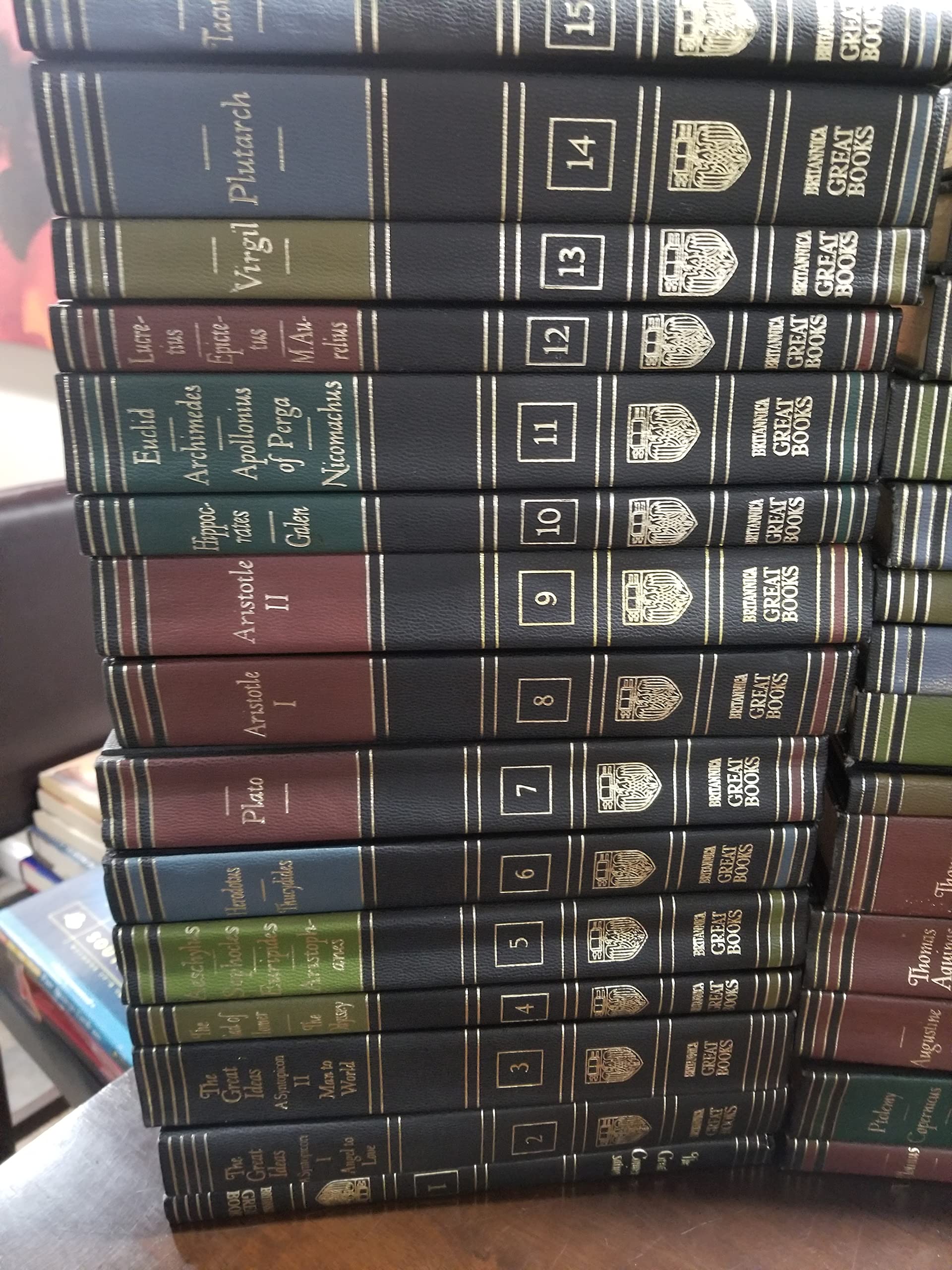 Great Books of the Western World (54 Volume Set) (Britannica Great Books) used book depot