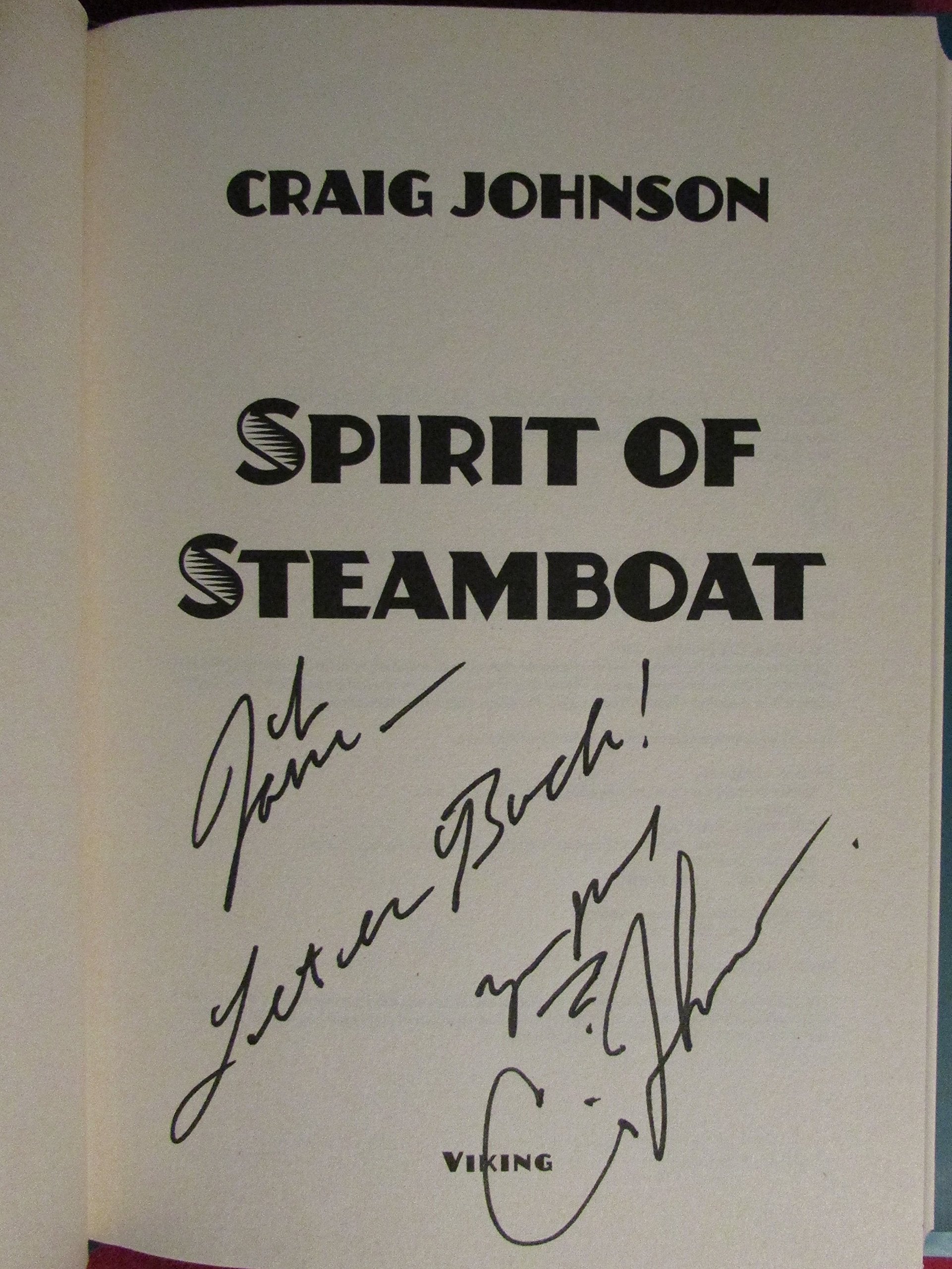 Spirit of Steamboat: A Walt Longmire Story used book depot