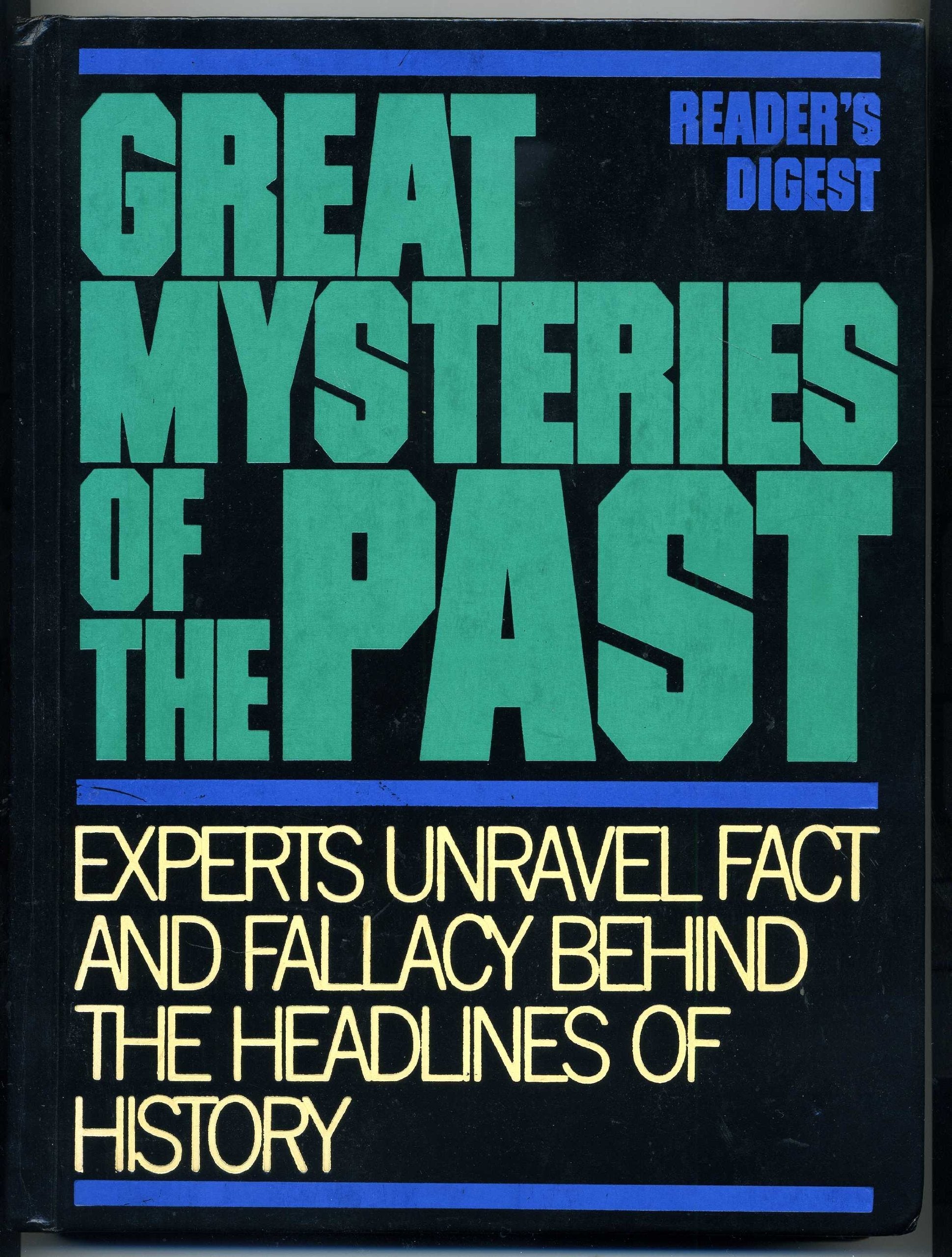 Great Mysteries of the Past used book depot