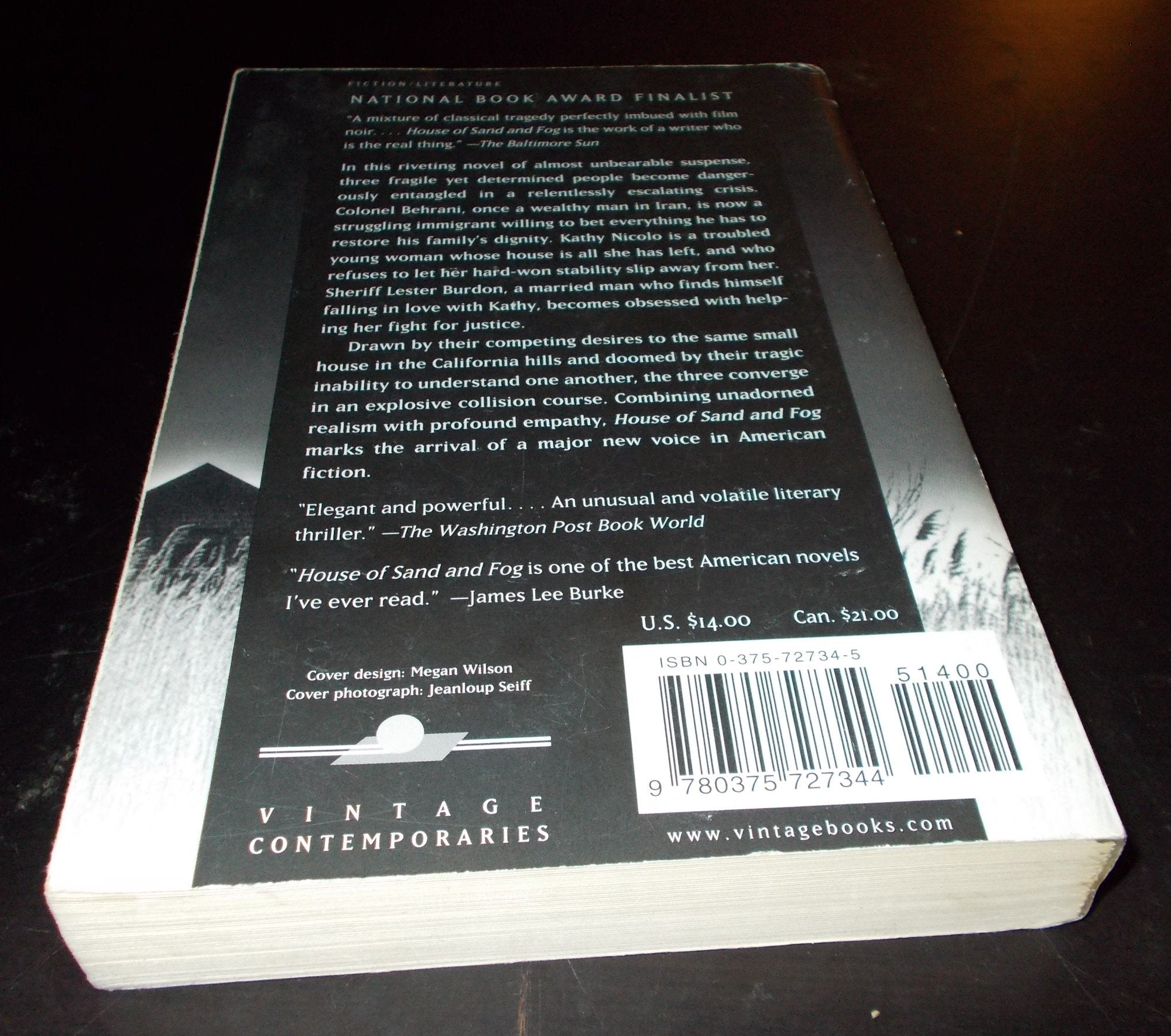 House of Sand and Fog (Oprah's Book Club) (Vintage Contemporaries) used book depot