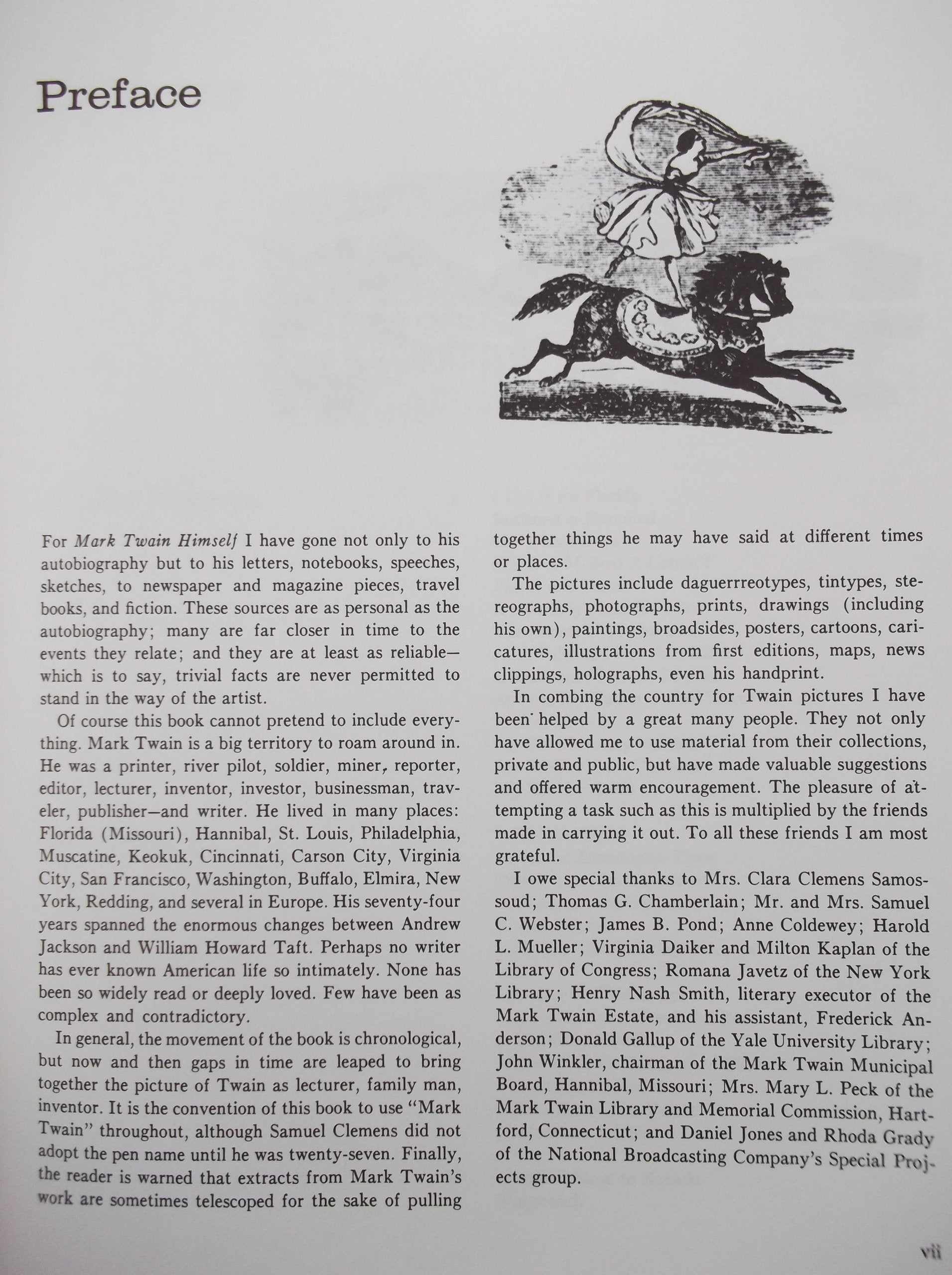 Mark Twain Himself: Printer, Pilot, Soldier, Miner, Reporter, Lecturer, Editor, Humorist, Author, Businessman, Publisher: In Words and Pictures used book depot