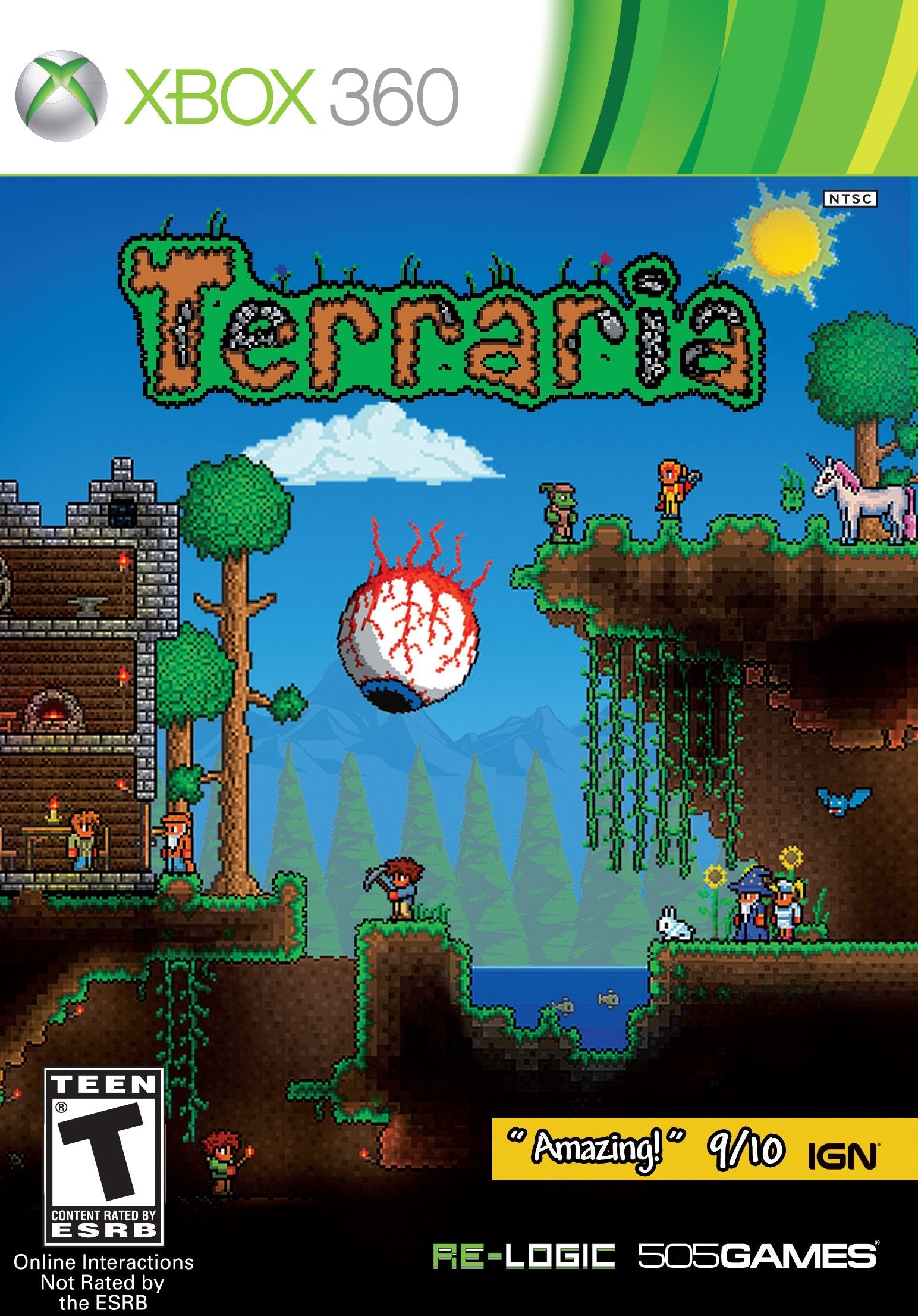 Terraria - Xbox 360 used book depot