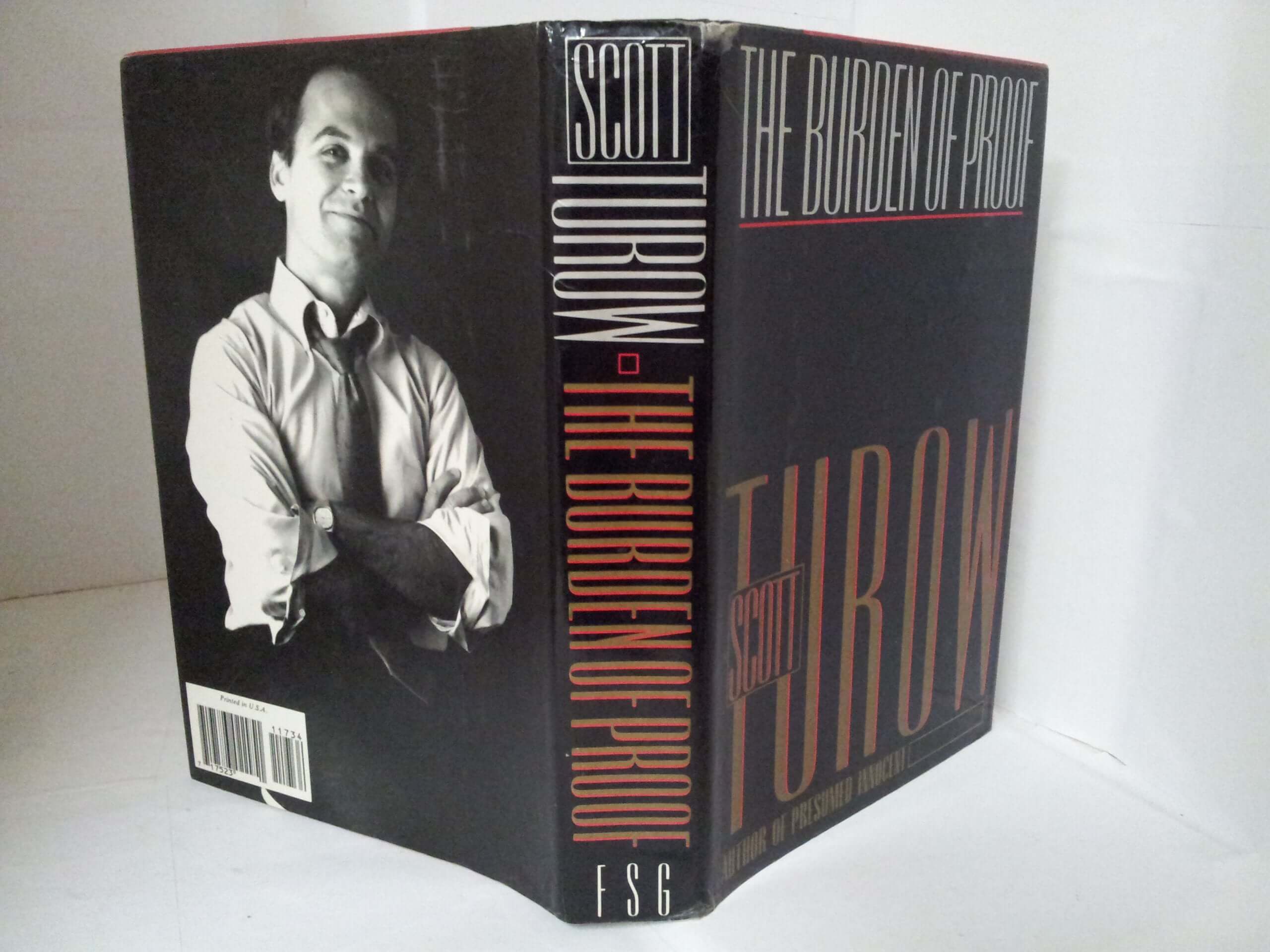 The Burden of Proof used book depot