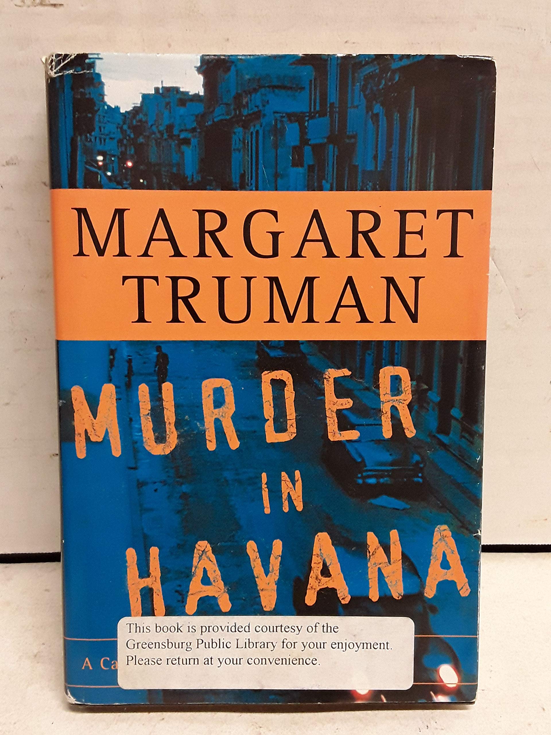 Murder in Havana (Capital Crimes) used book depot