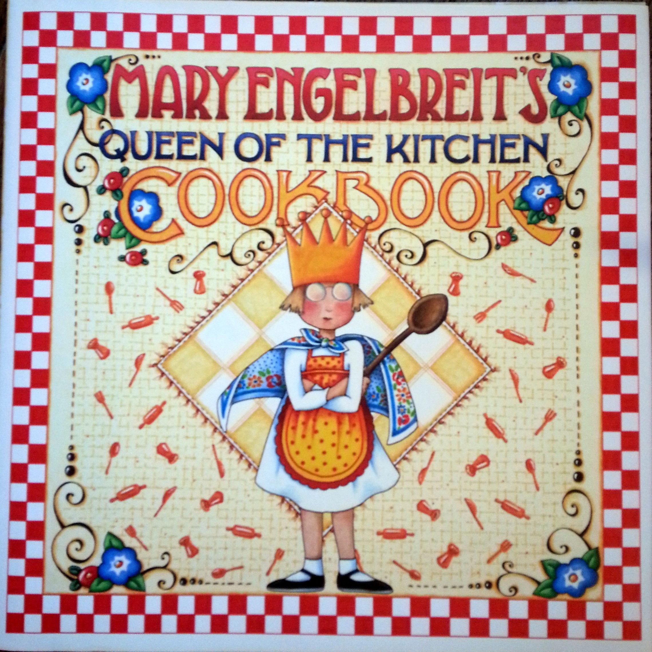 Mary Engelbreit's Queen of the Kitchen Cookbook used book depot