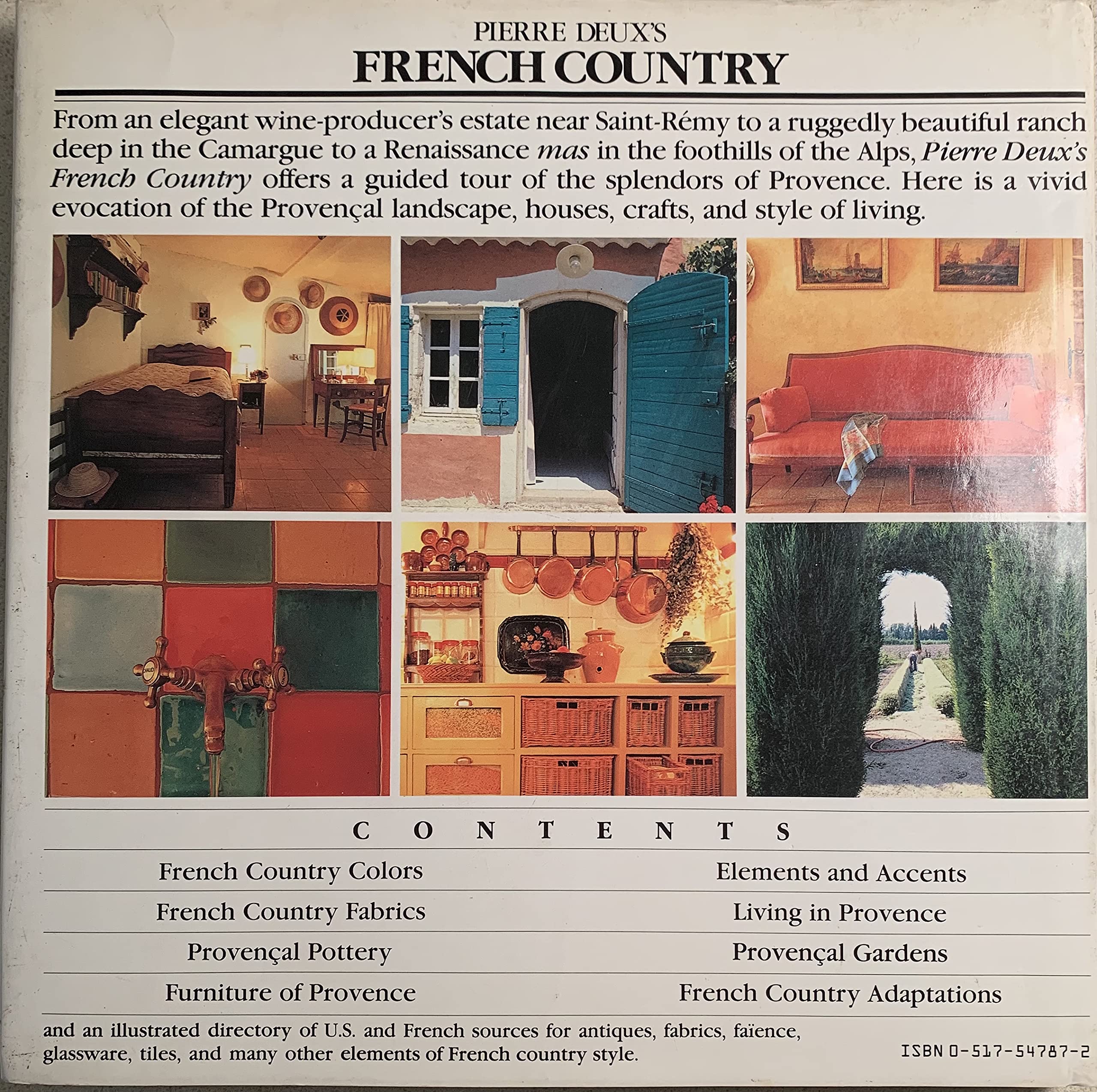 Pierre Deux's French Country: A Style and Source Book used book depot