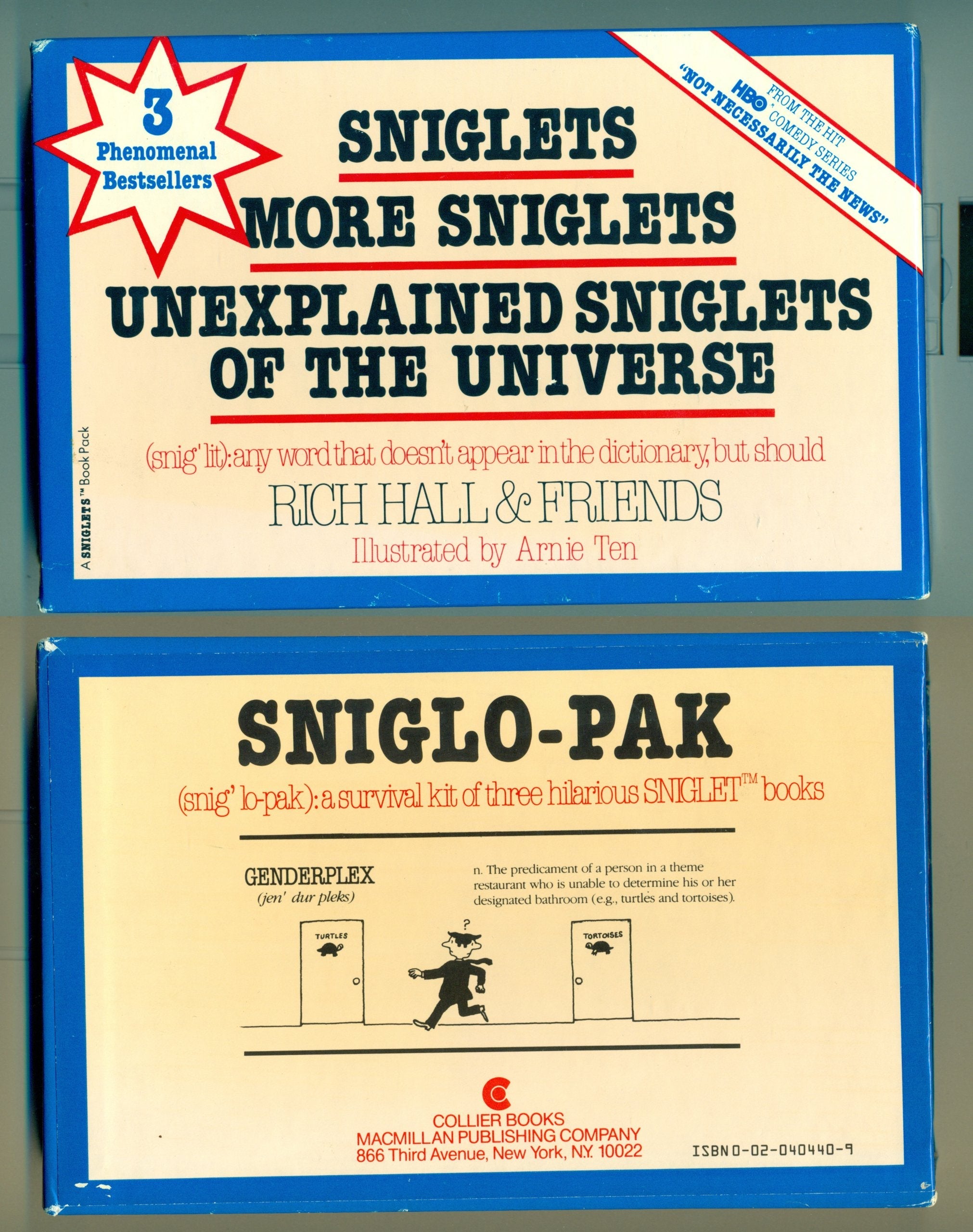 Unexplained Sniglets of the Universe used book depot