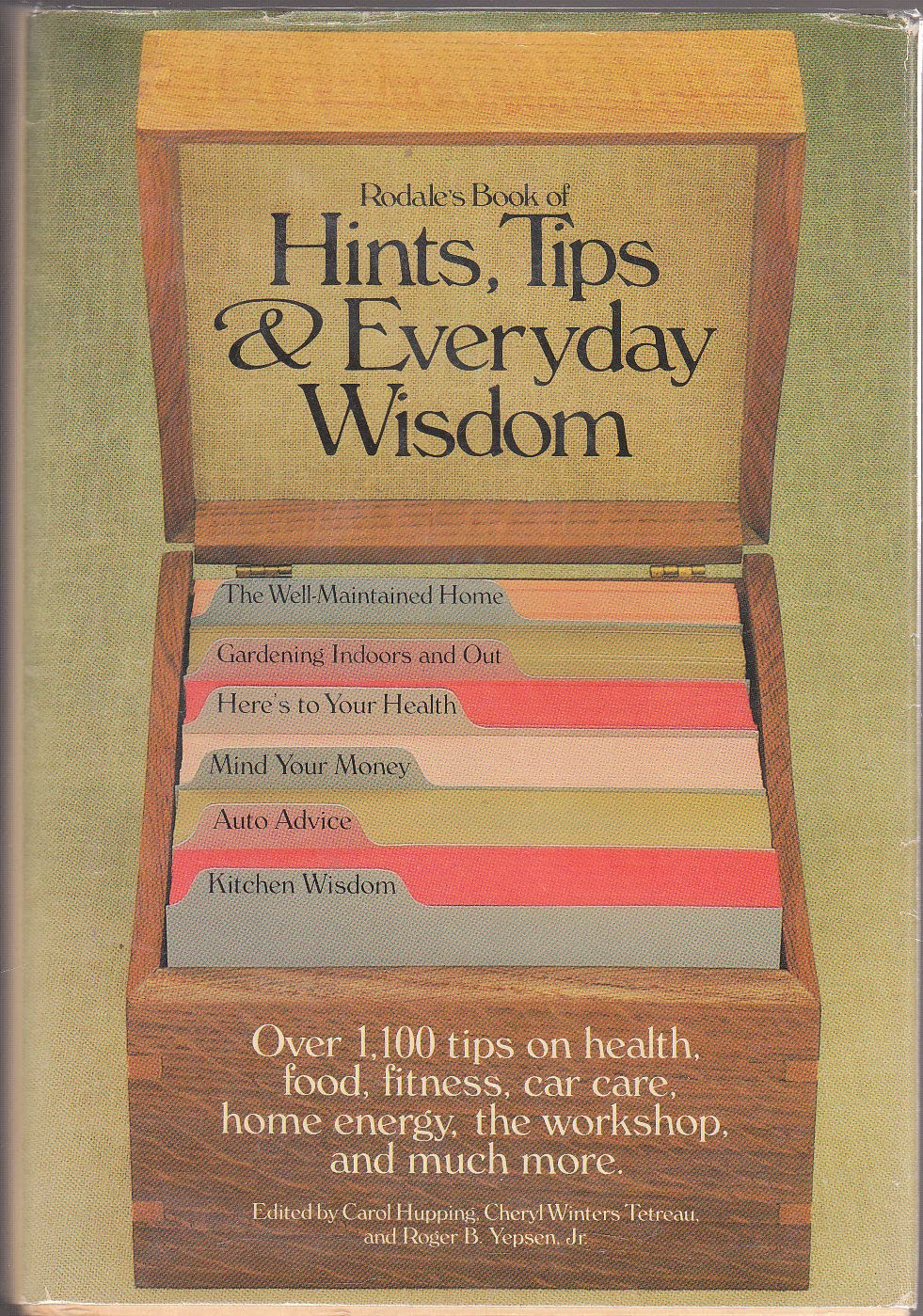 Rodale's Book of Hints, Tips & Everyday Wisdom used book depot