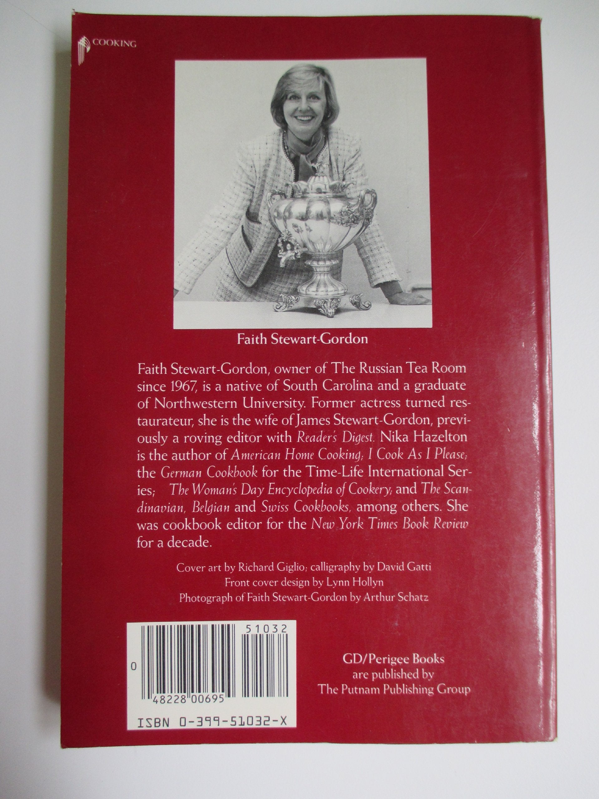 The Russian Tea Room Cookbook used book depot