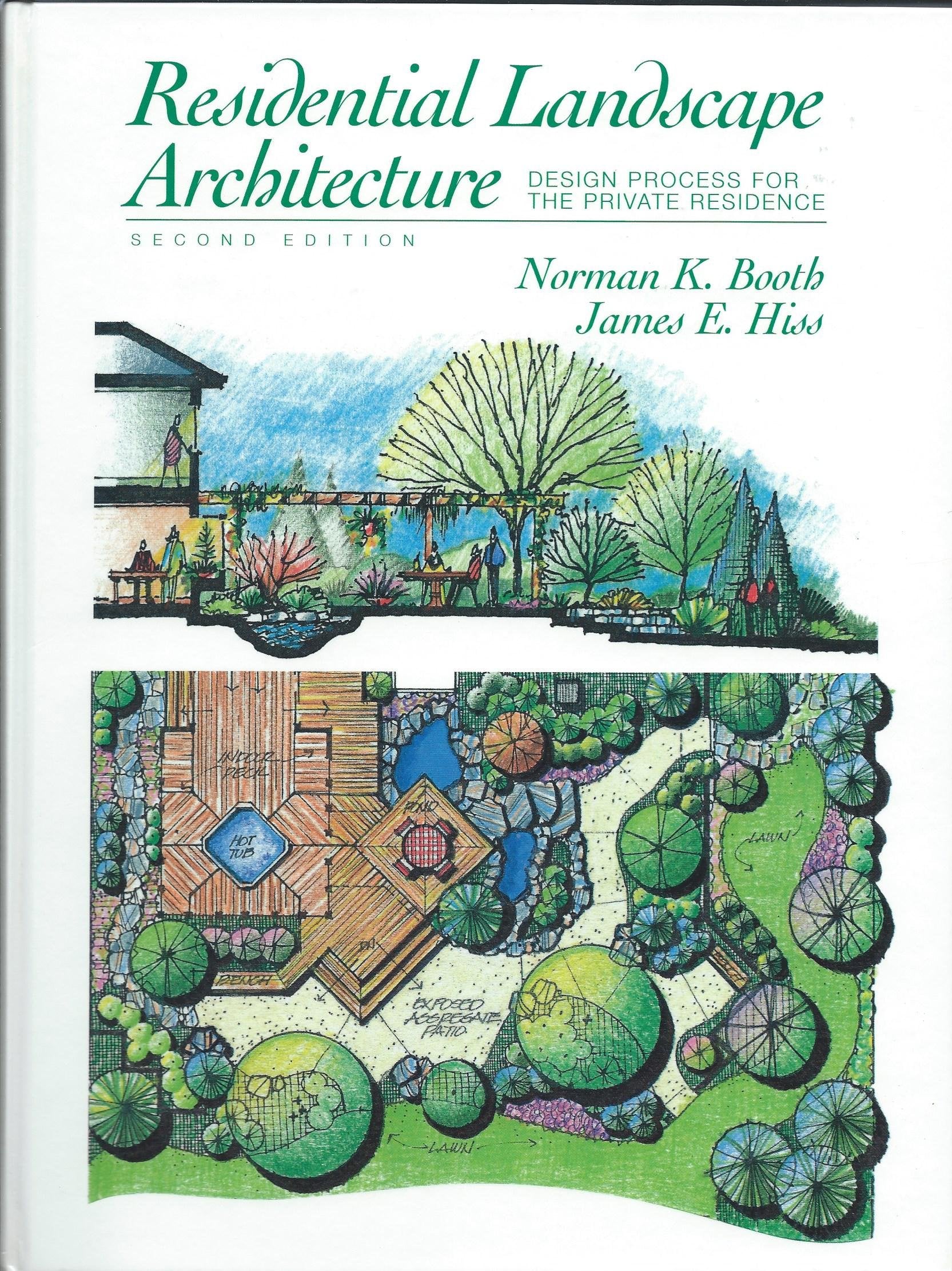 Residential Landscape Architecture: Design Process for the Private Residence (2nd Edition) used book depot