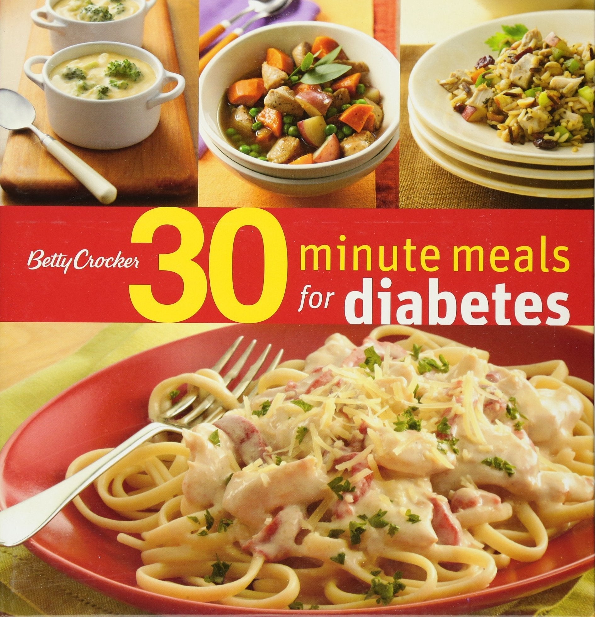 Betty Crocker 30-Minute Meals for Diabetes (Betty Crocker Cooking) used book depot